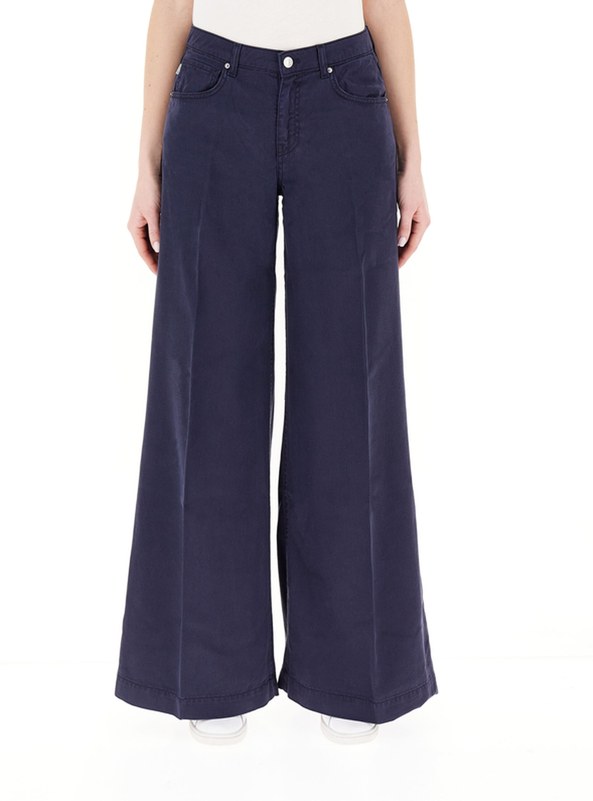 VICOLO Jeans a palazzo BLU NOTTE