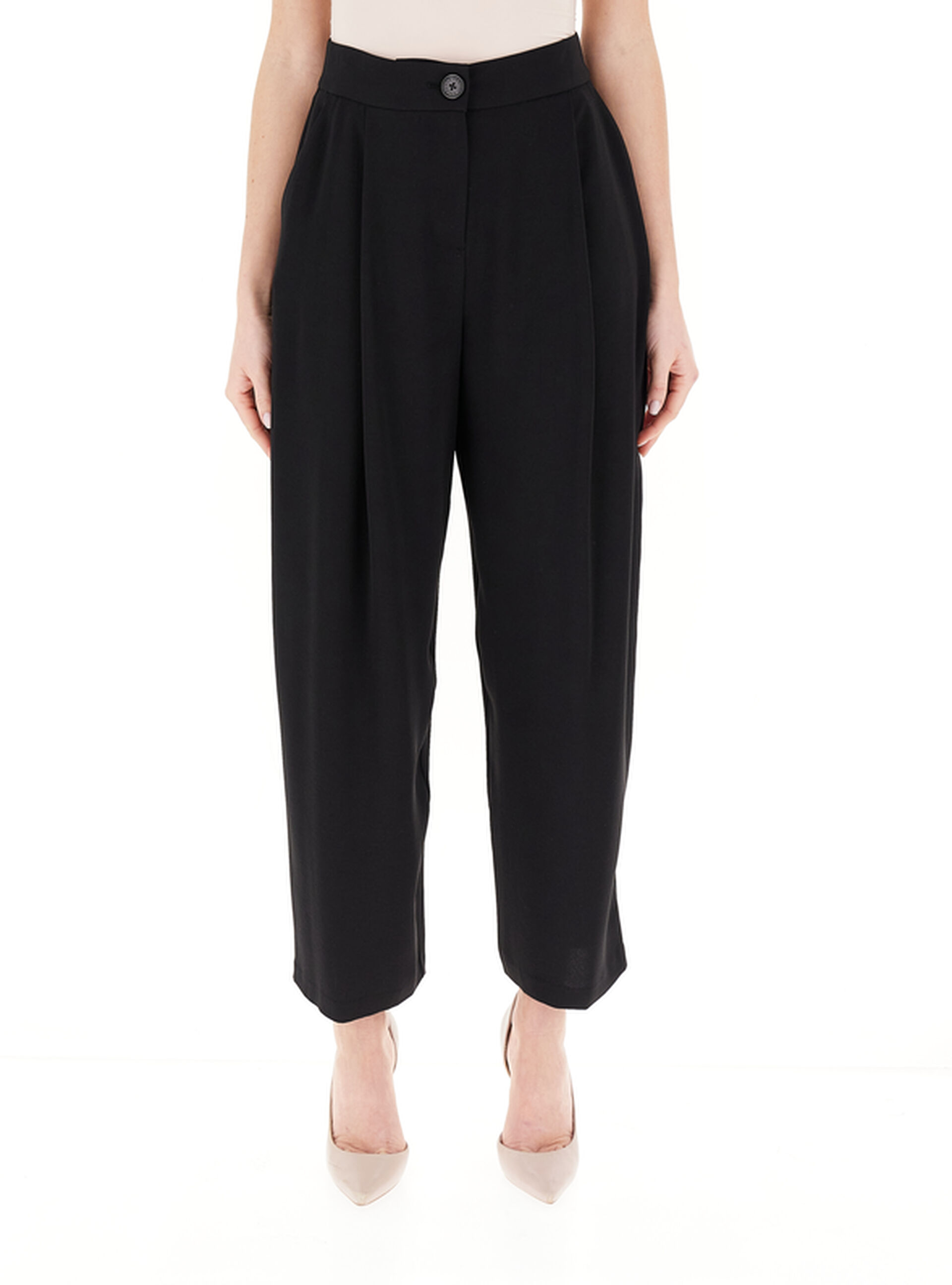 Pantalone balloon NERO