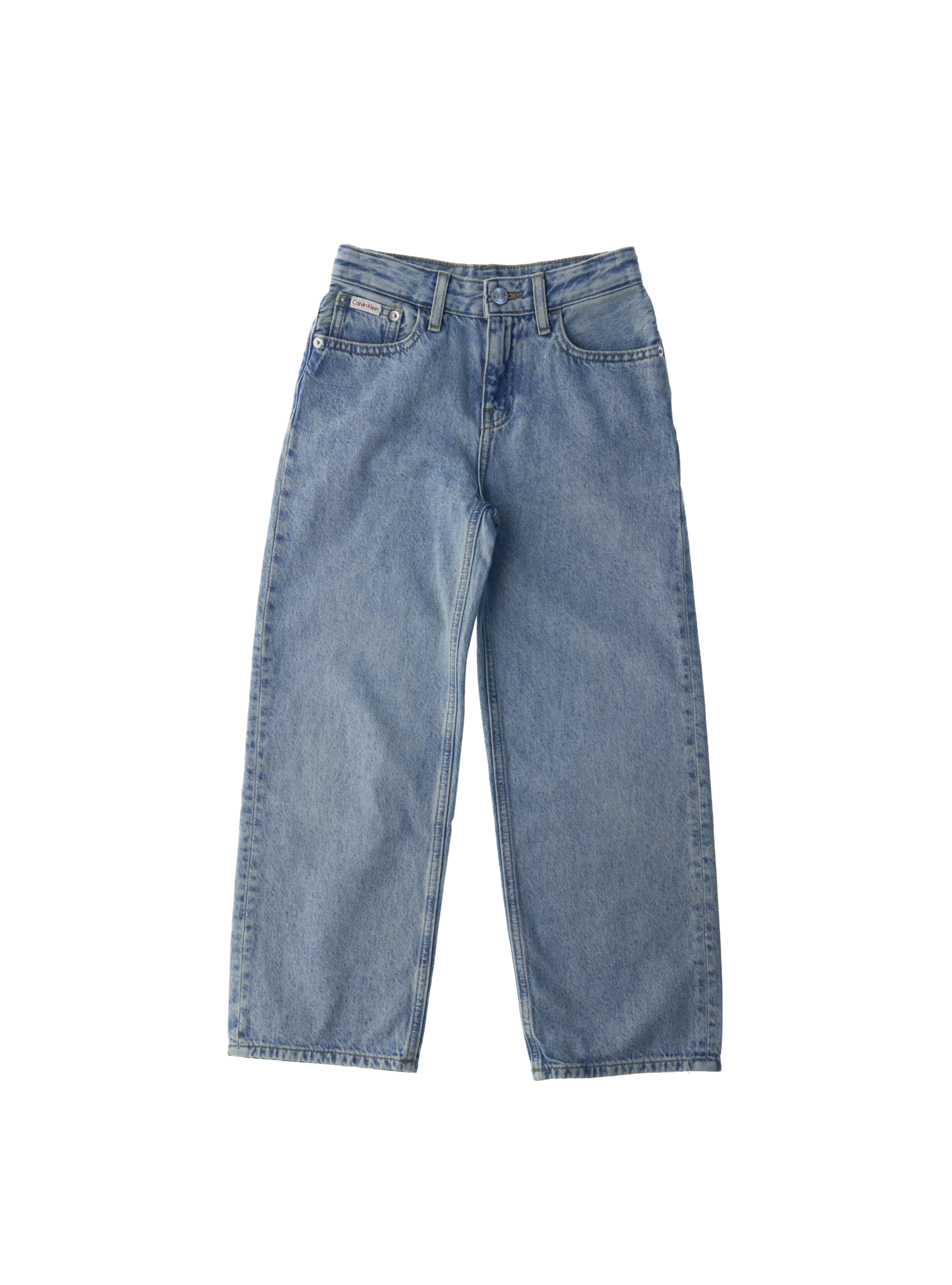 Jeans wide leg AZZURRO
