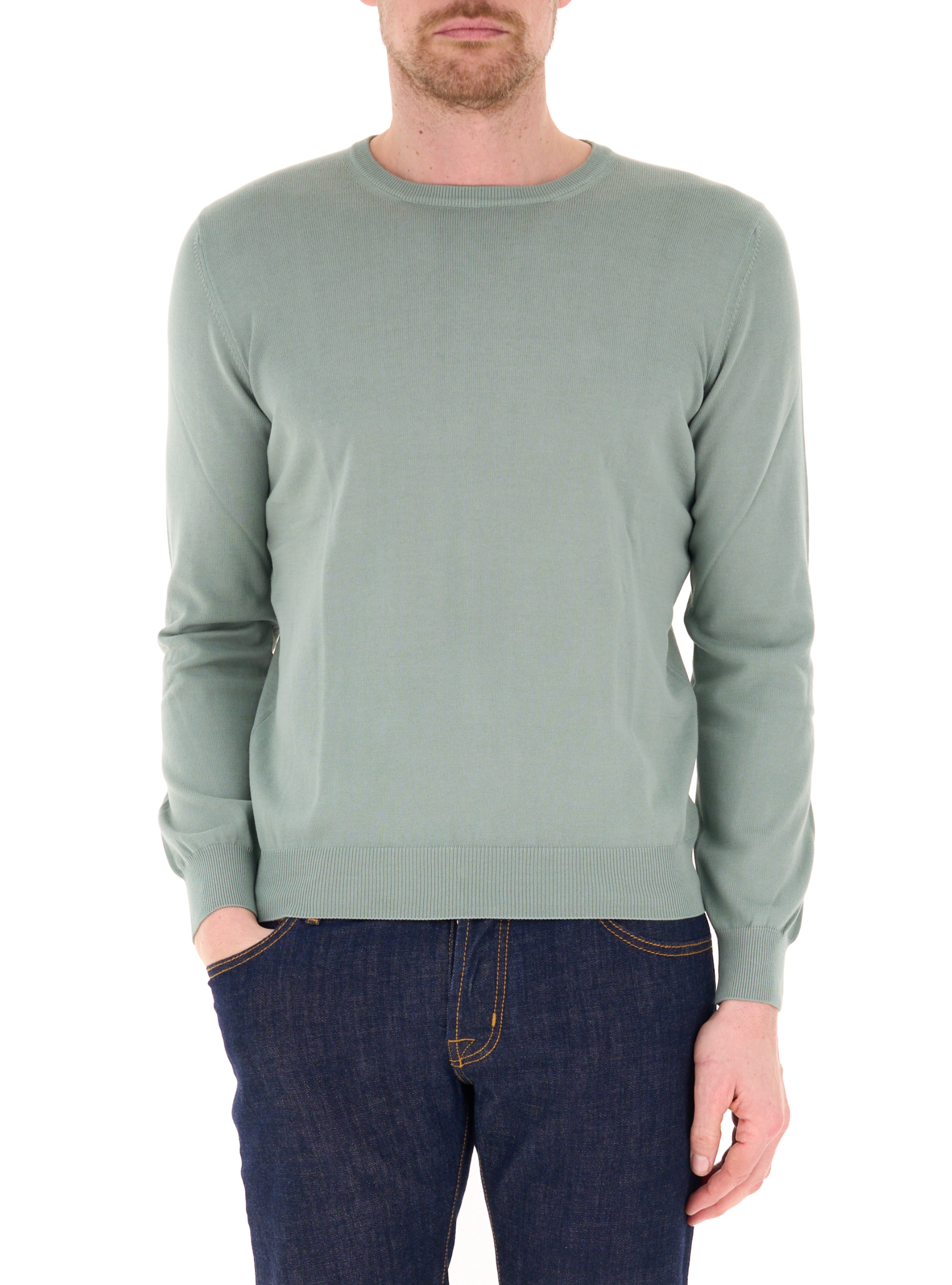Maglia girocollo GRIGIO TÉ VERDE