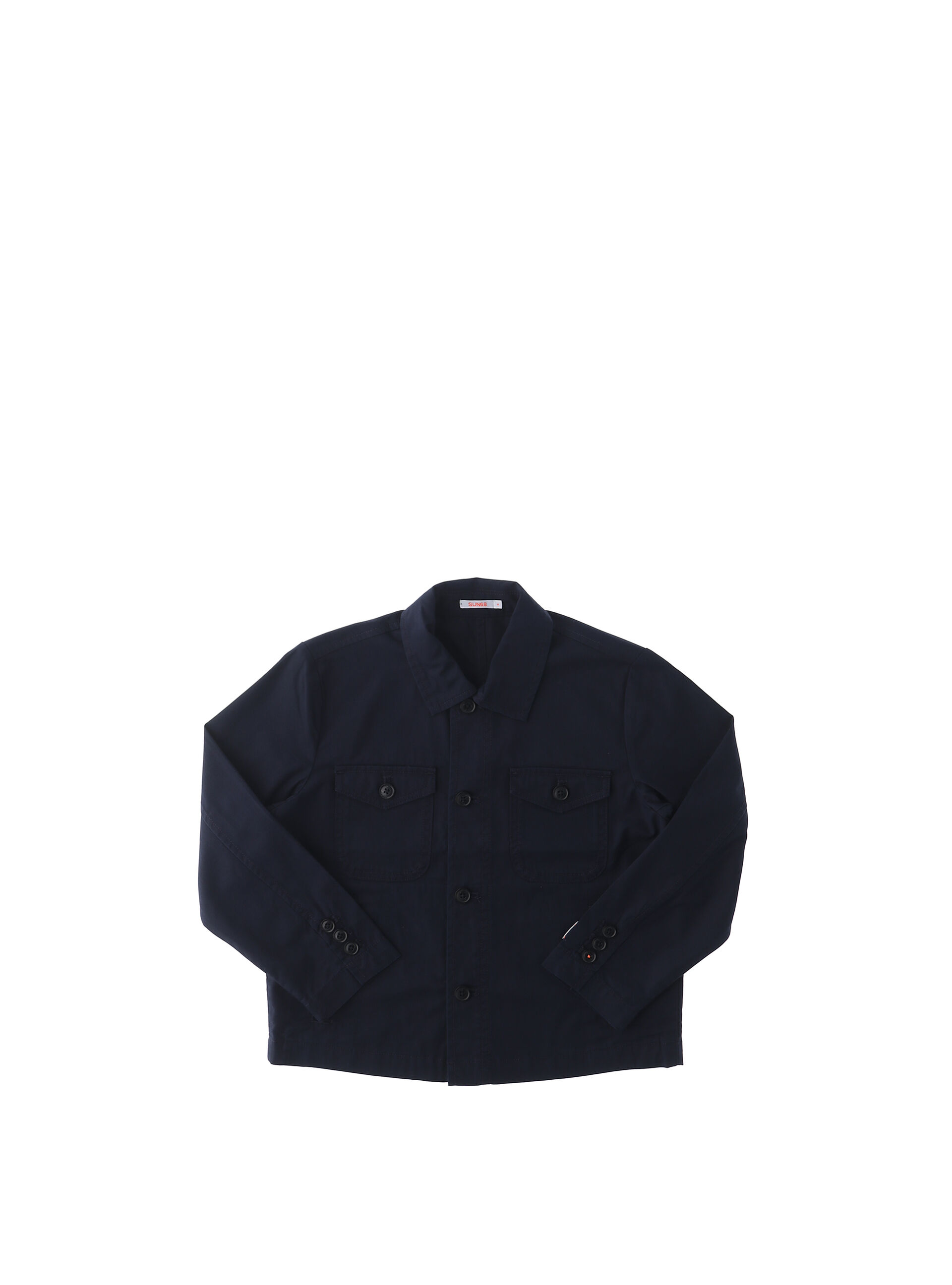 SUN68 Giacca misto cotone BLU 10A