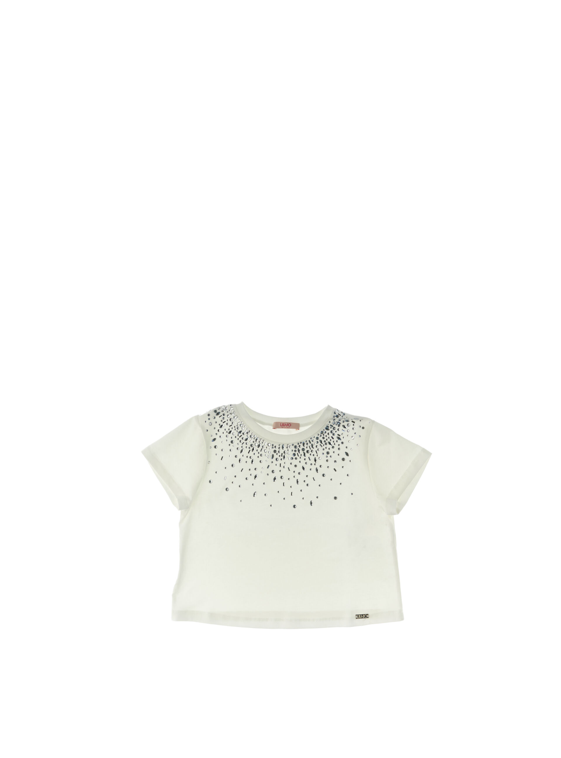 T-shirt girocollo JUNIOR PANNA