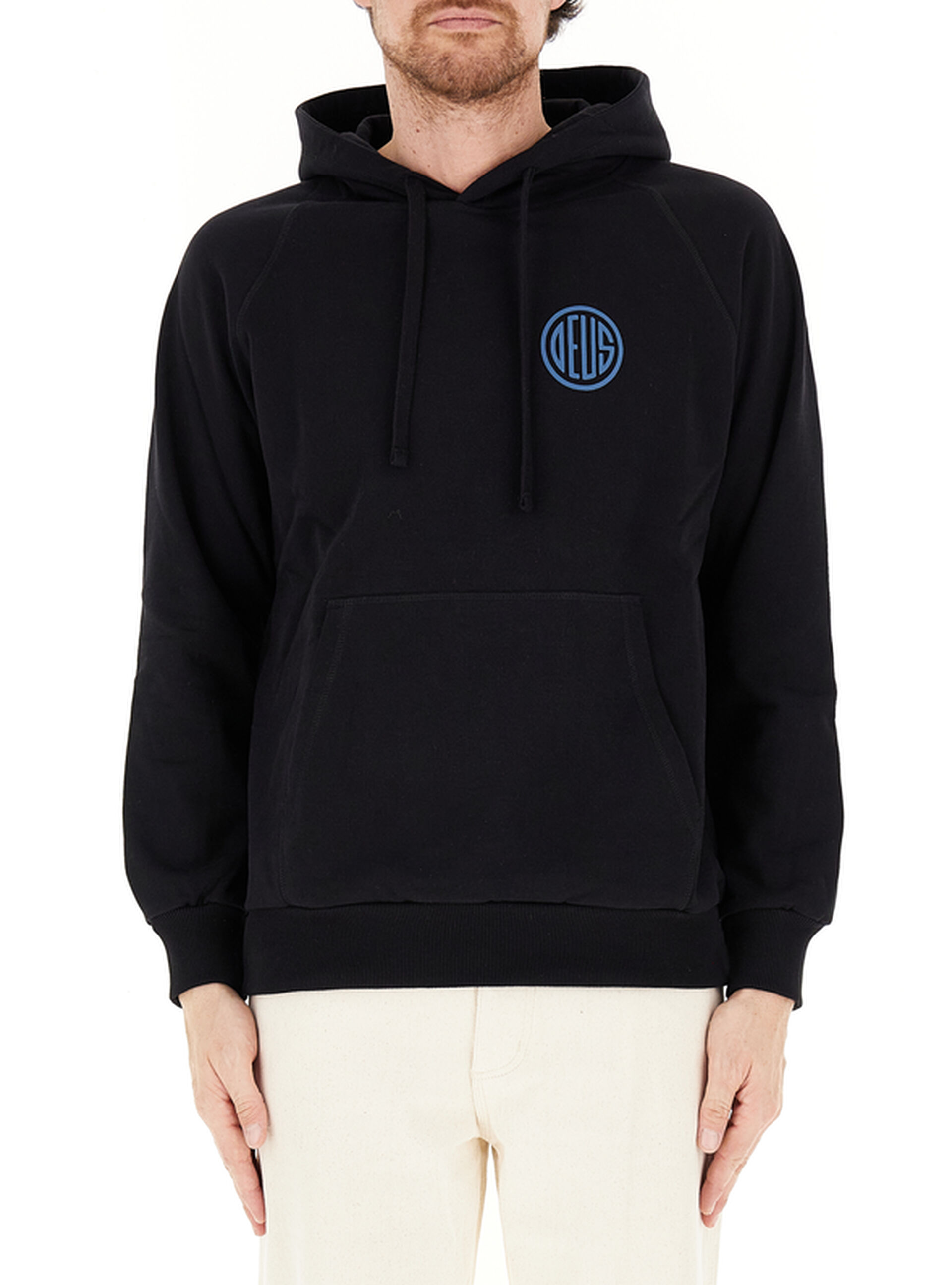 DEUS Felpa con cappuccio NERO M
