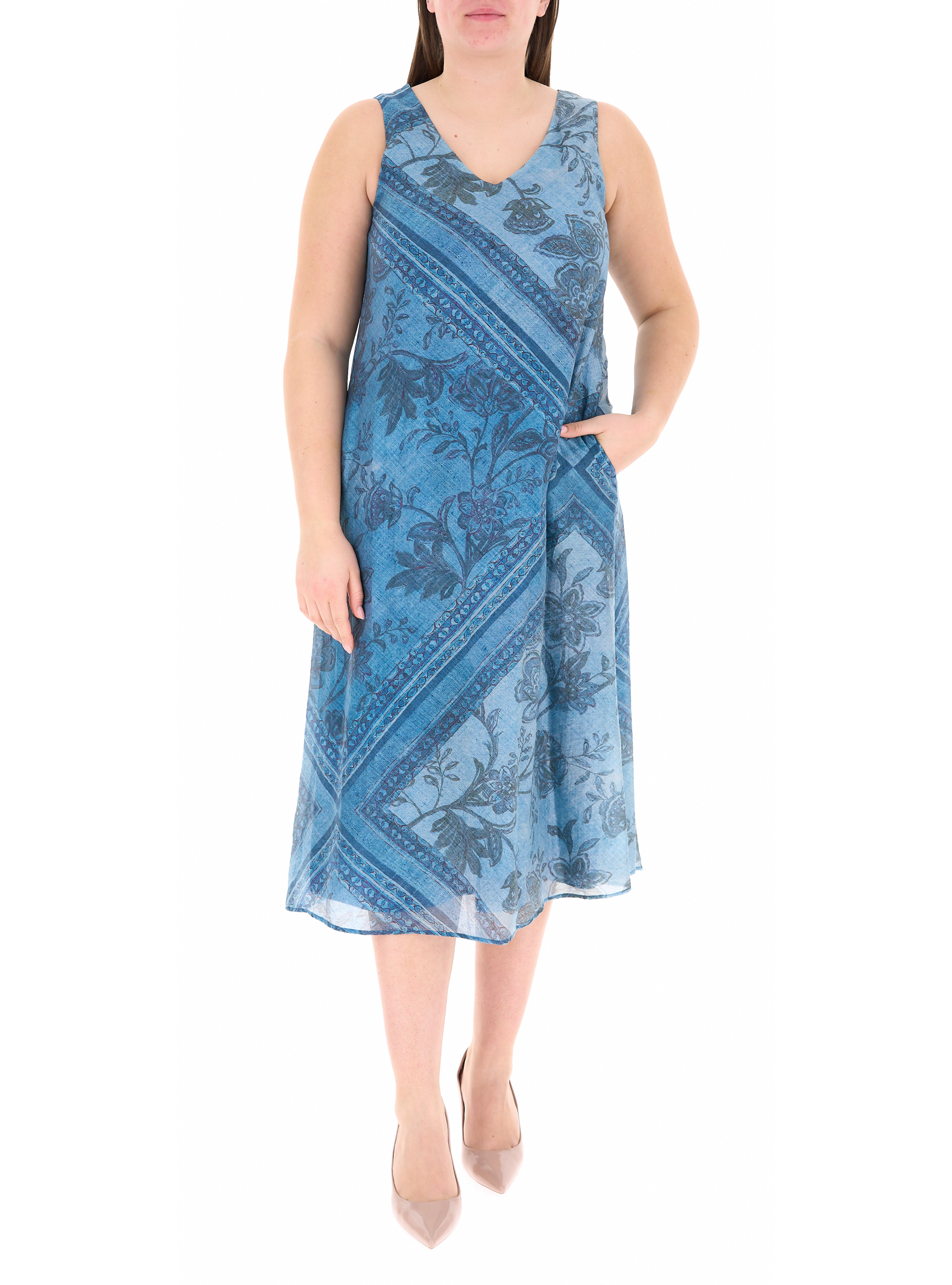 Abito smanicato COLLECTION TURCHESE
