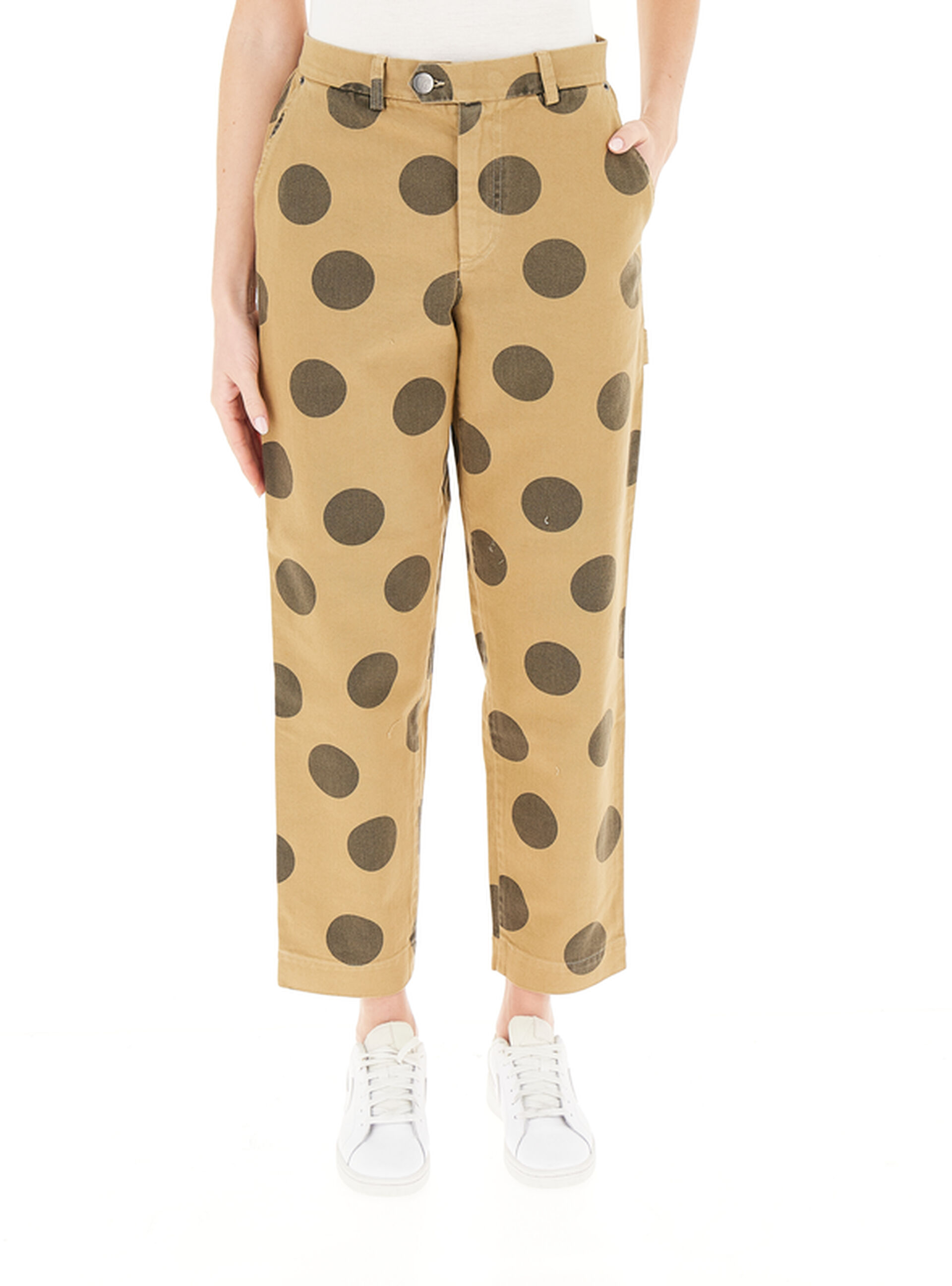 Pantalone in cotone SABBIA XS