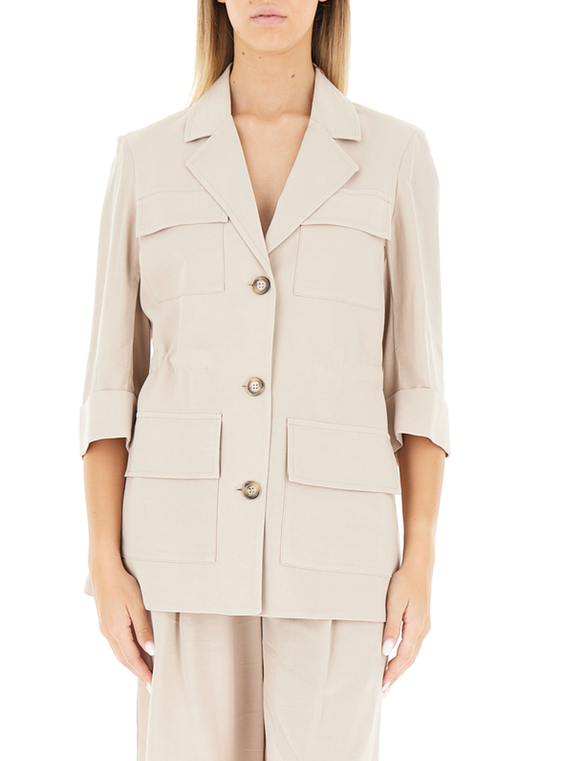 Dixie Giacca collo revers BEIGE