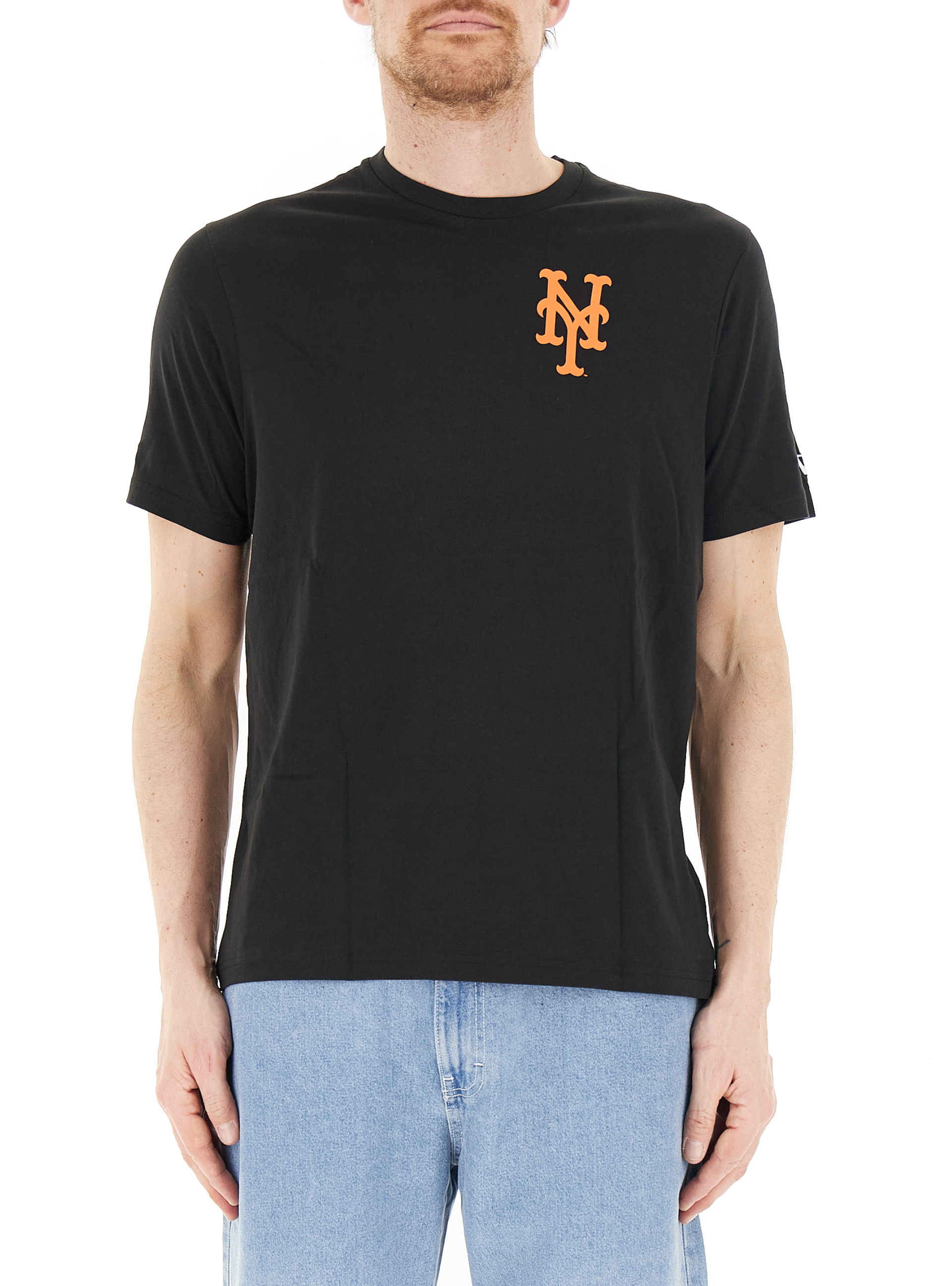 New era T-shirt girocollo NERO
