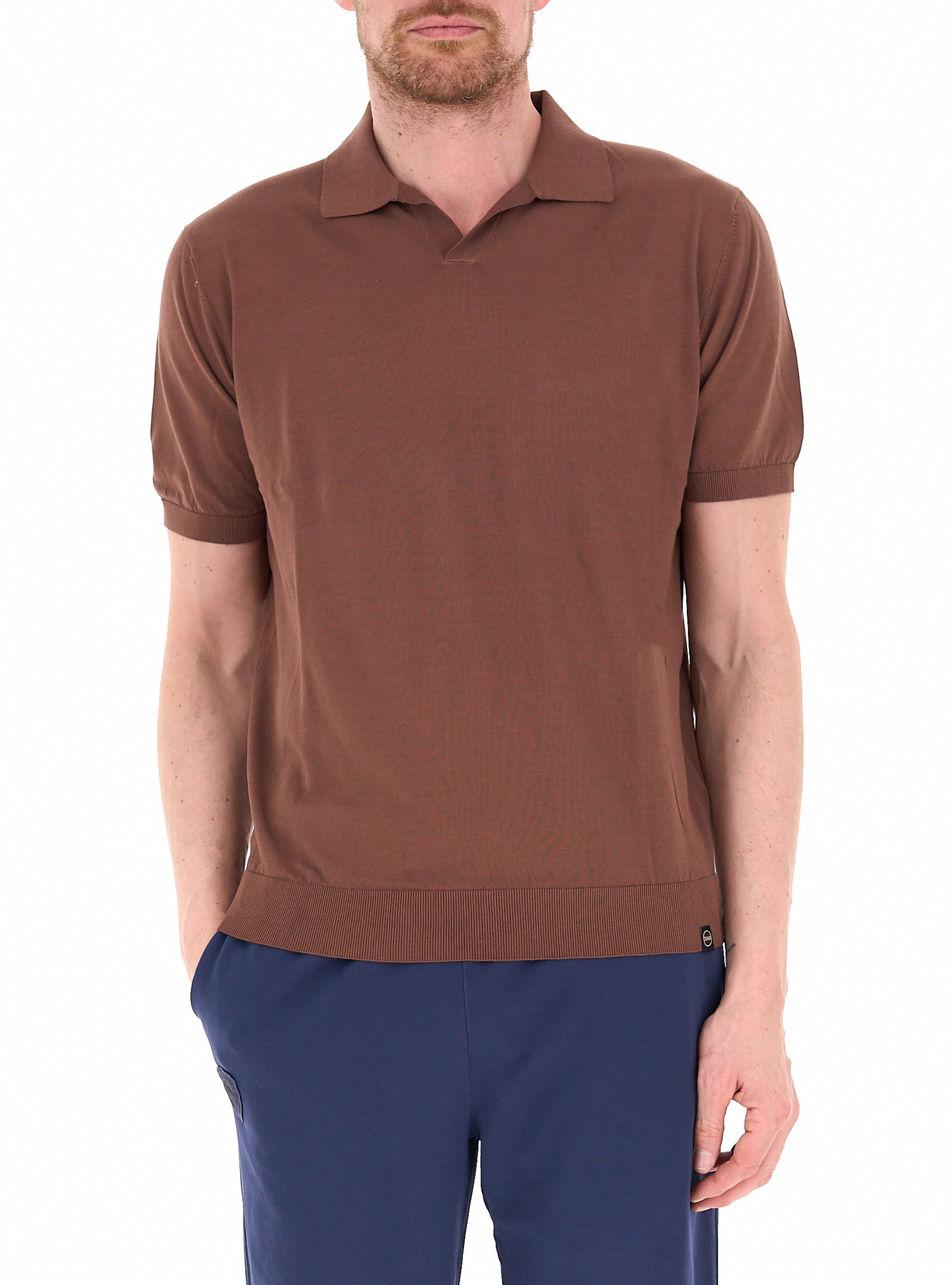 Polo maniche corte ORIGINALS MARRONE