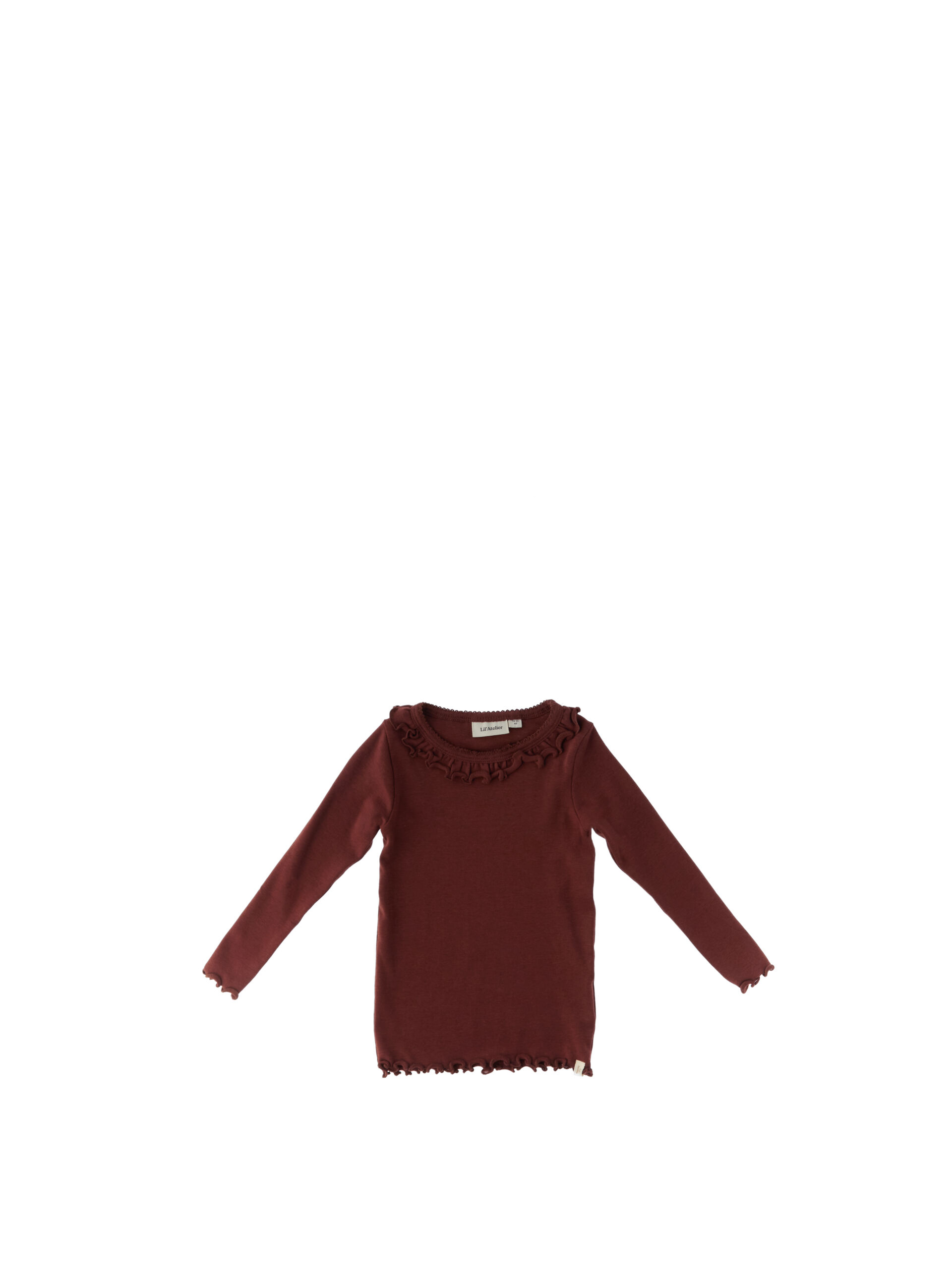 T-shirt maniche lunghe BORDEAUX