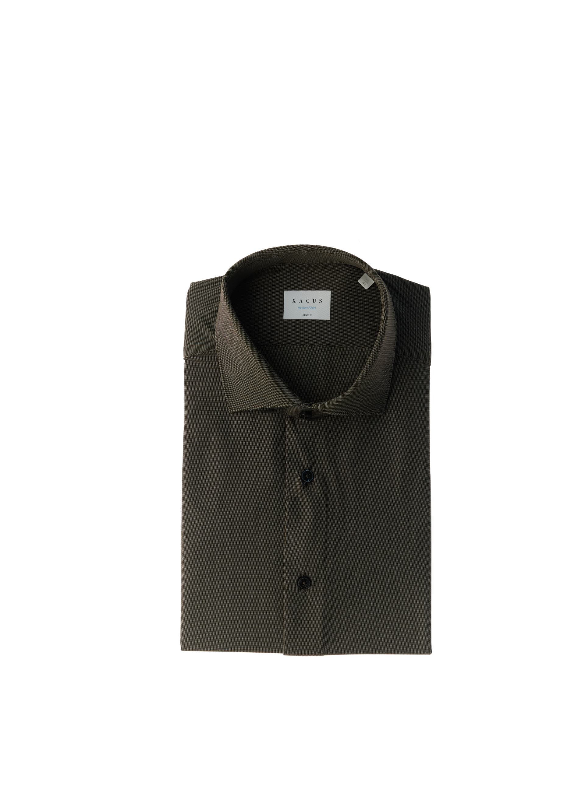 Camicia active tailor fit VERDE MILITARE