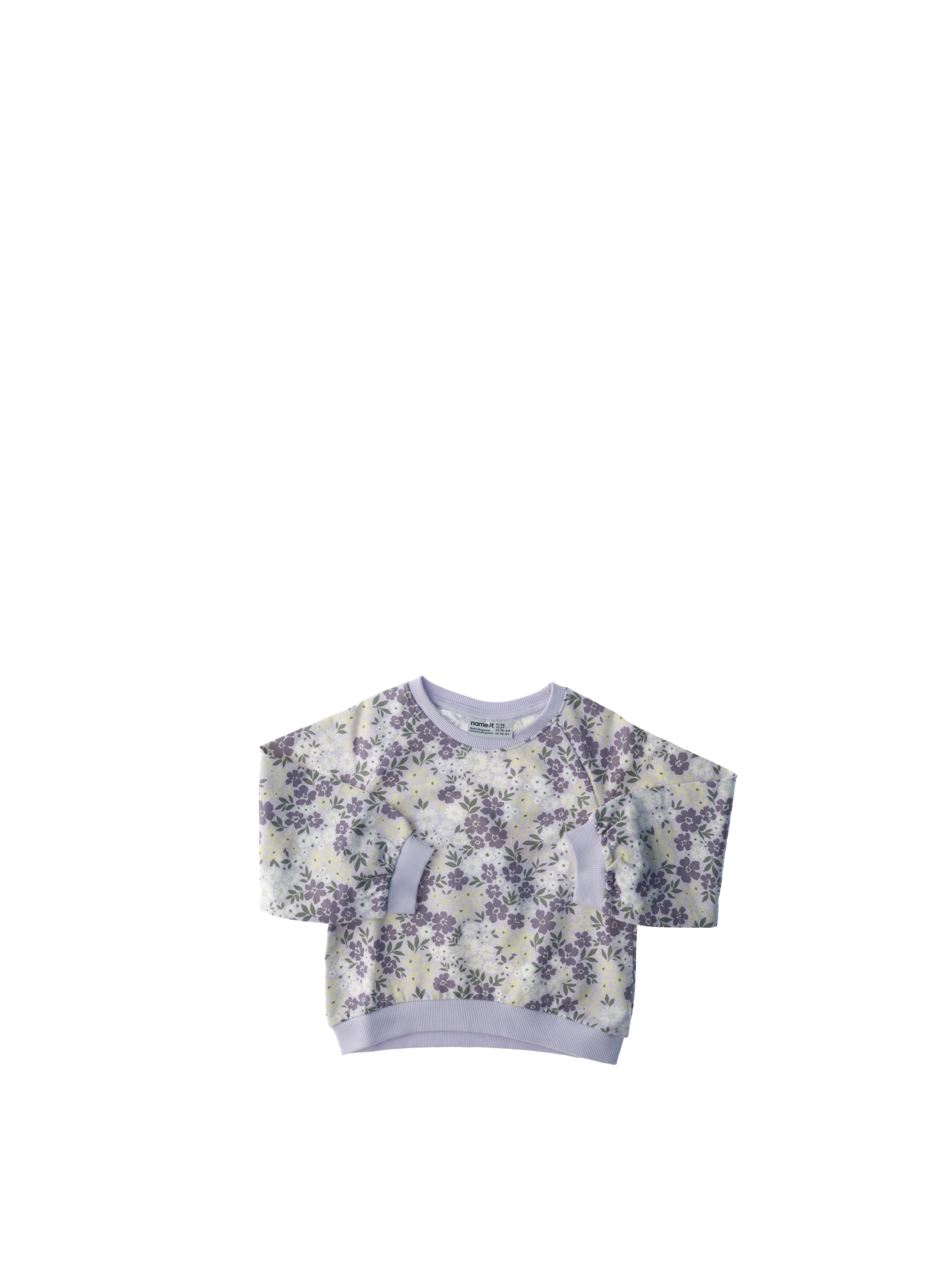 Name it Felpa girocollo LAVANDA