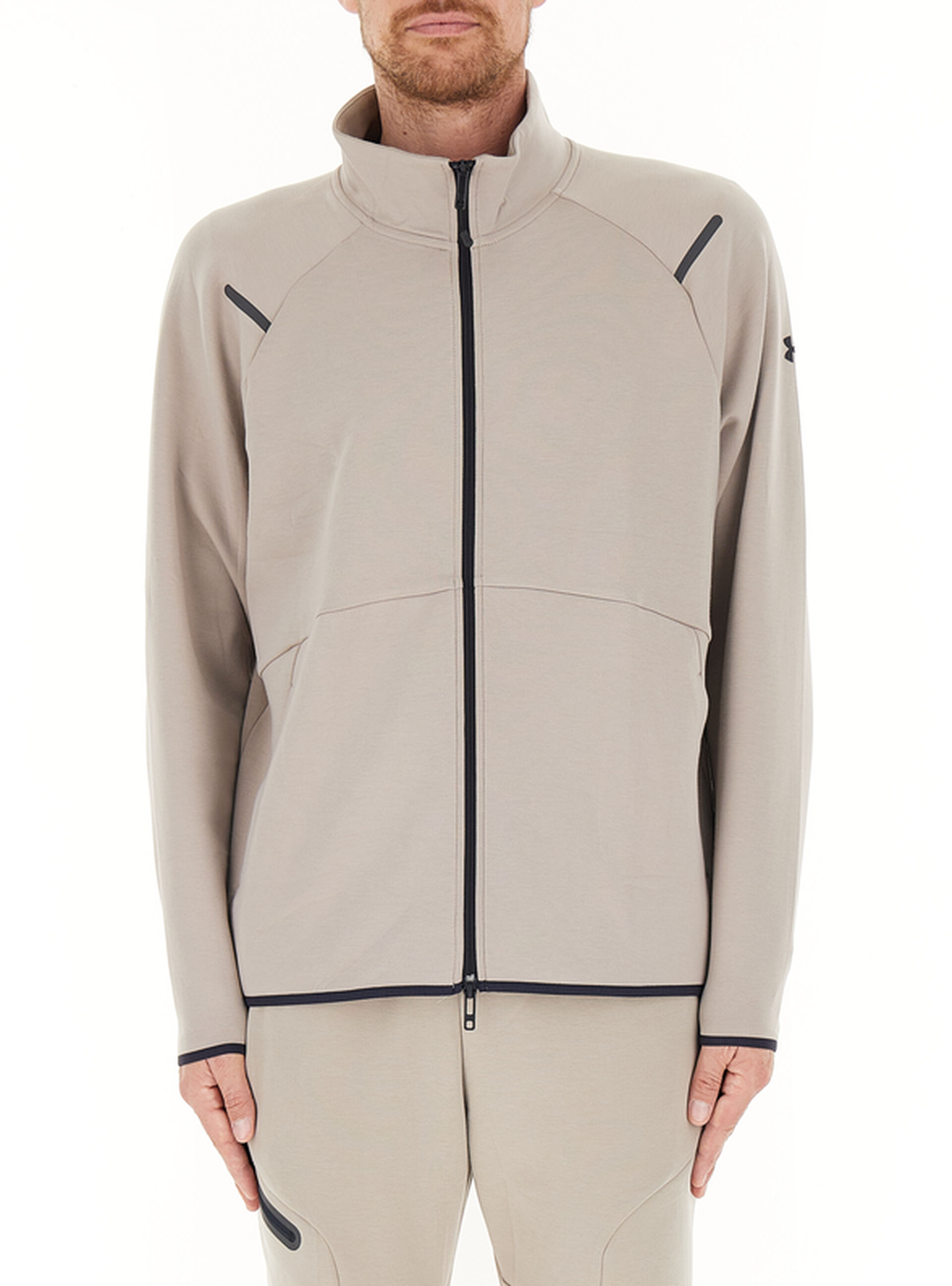 Under Armour Felpa con zip GRIGIO
