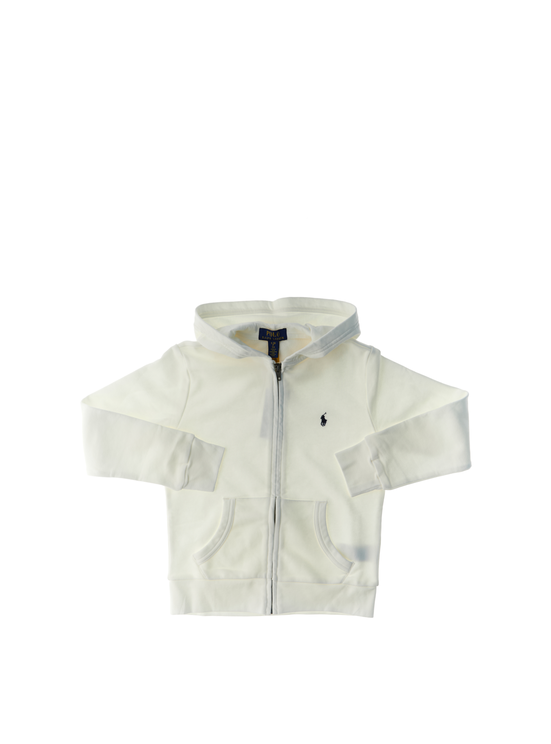 Felpa con zip POLO BOYS PANNA M