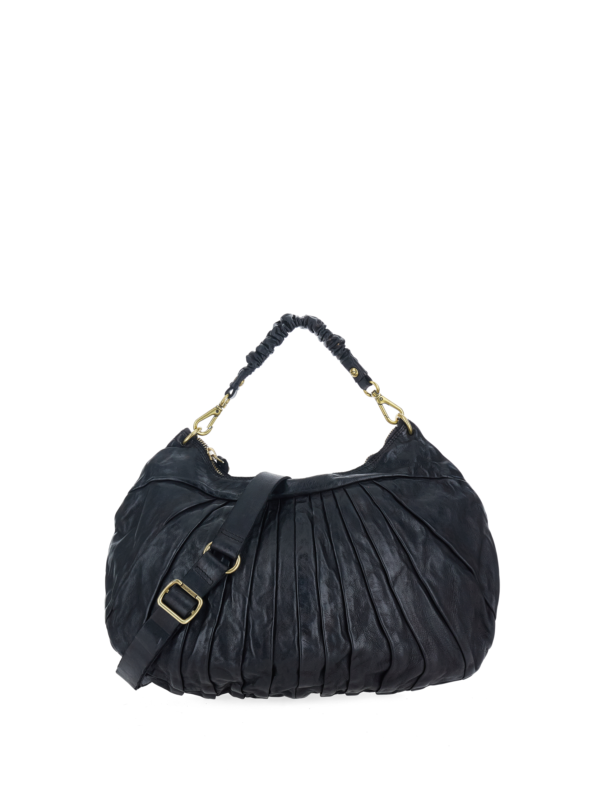 CAMPOMAGGI Borsa in pelle NERO U