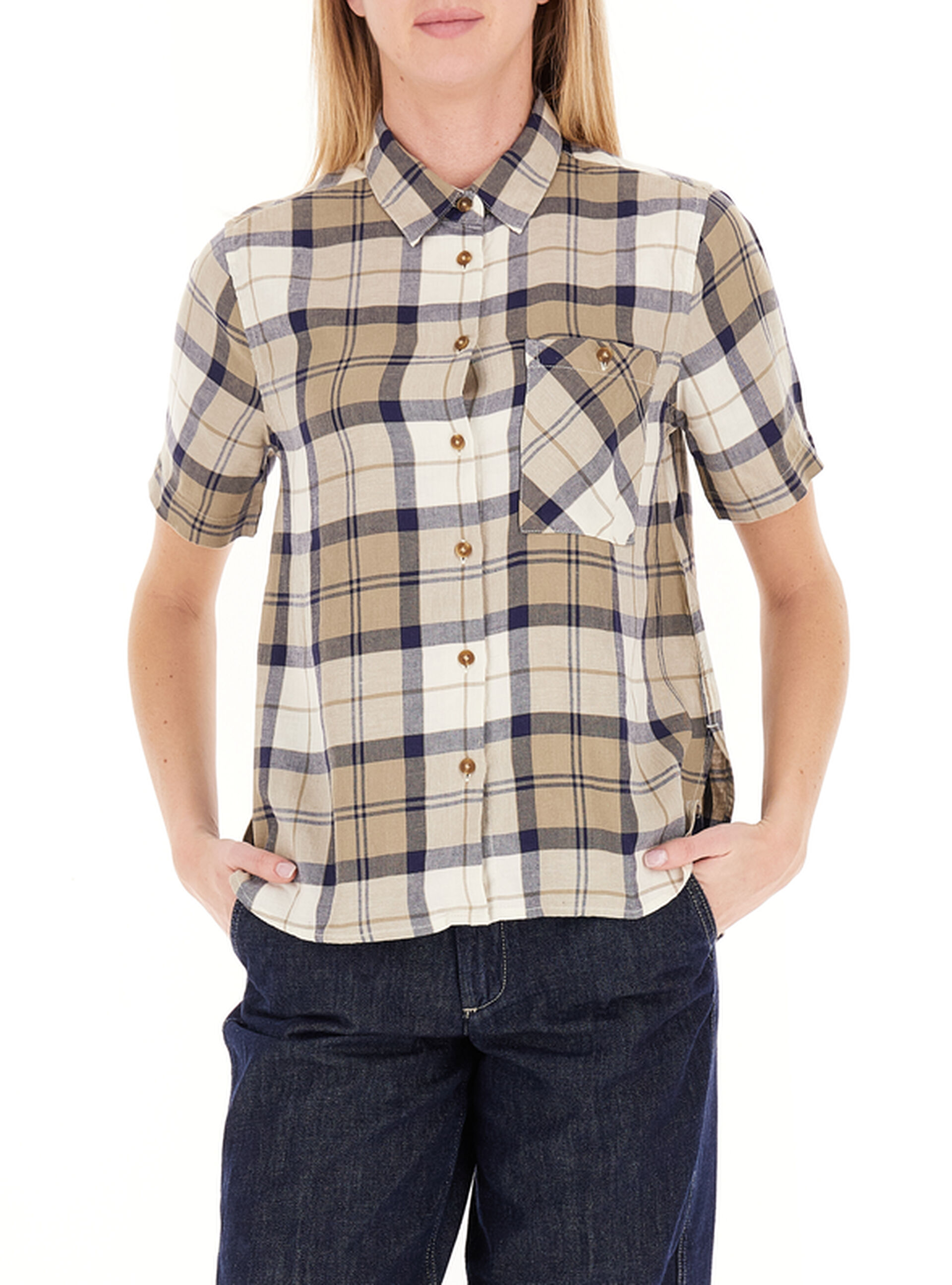 Barbour Camicia a quadri BEIGE 12