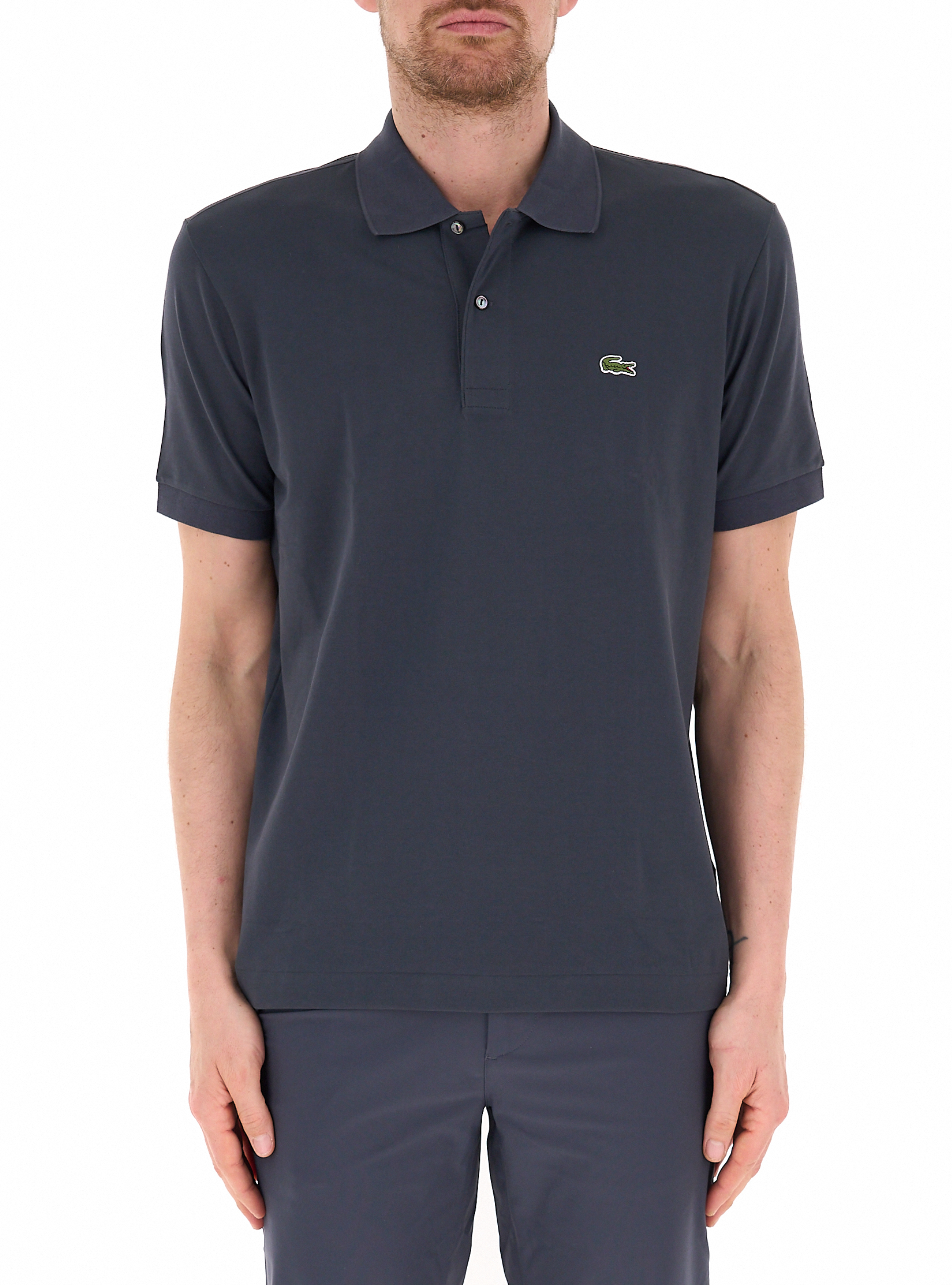 Lacoste Polo in cotone ANTRACITE