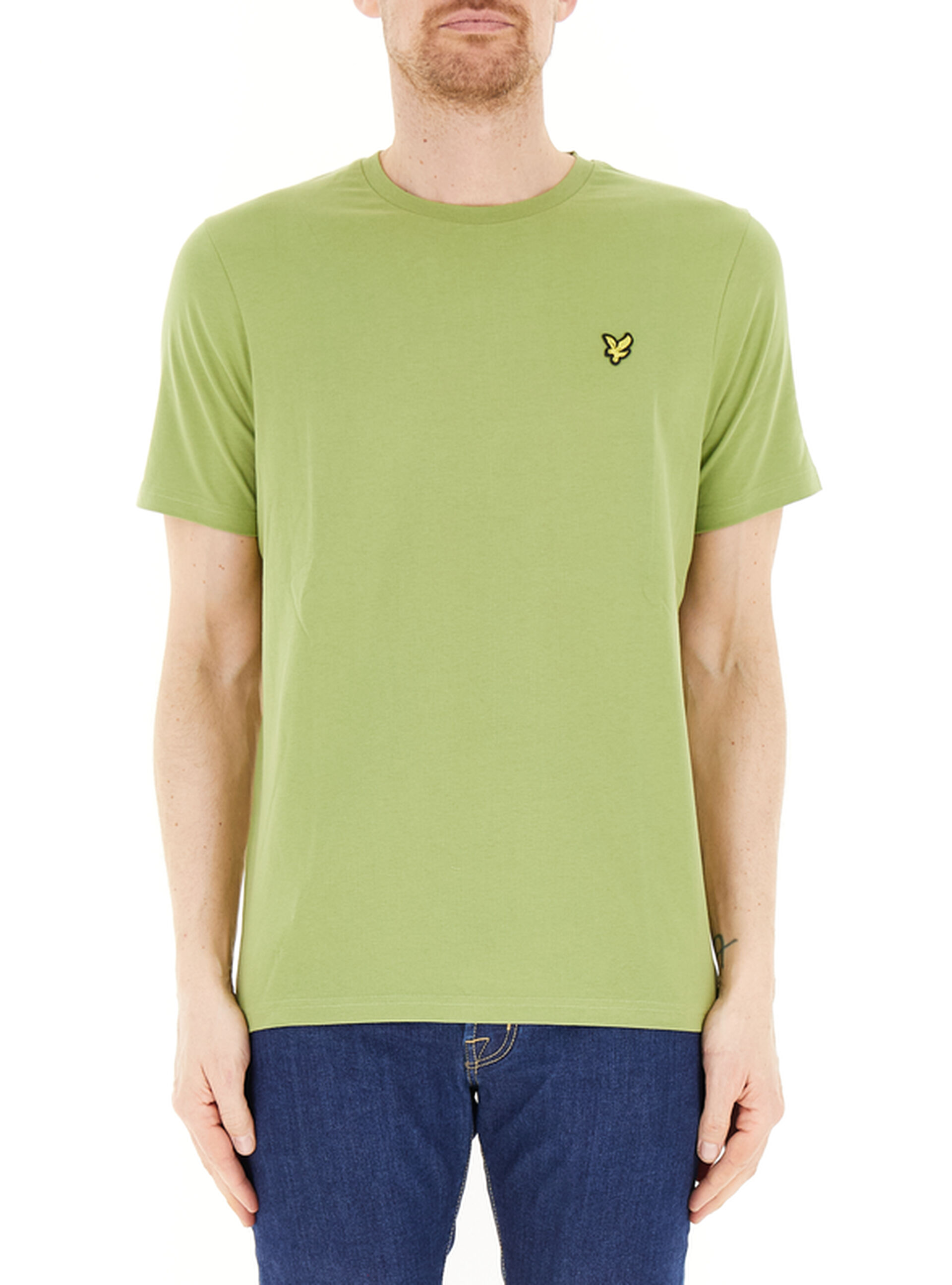 T-shirt girocollo PISTACCHIO L