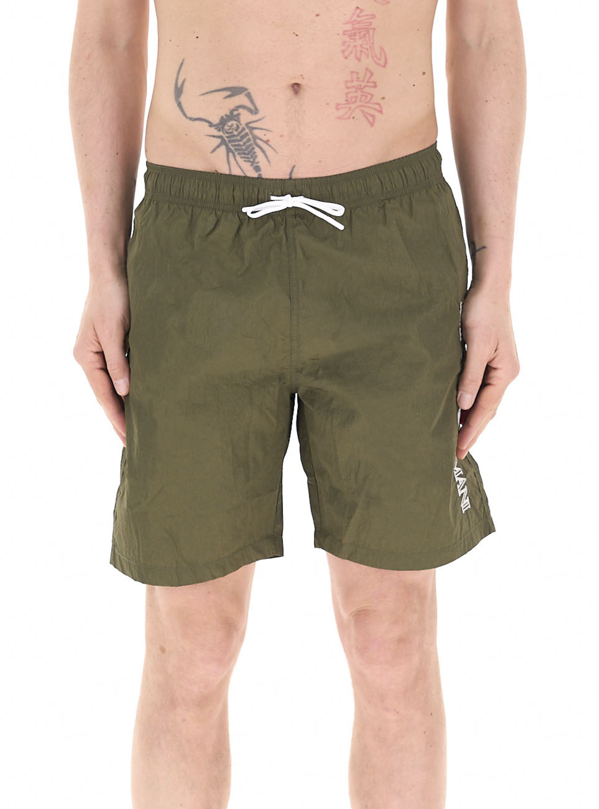 Shorts da bagno VERDE OLIVA XL