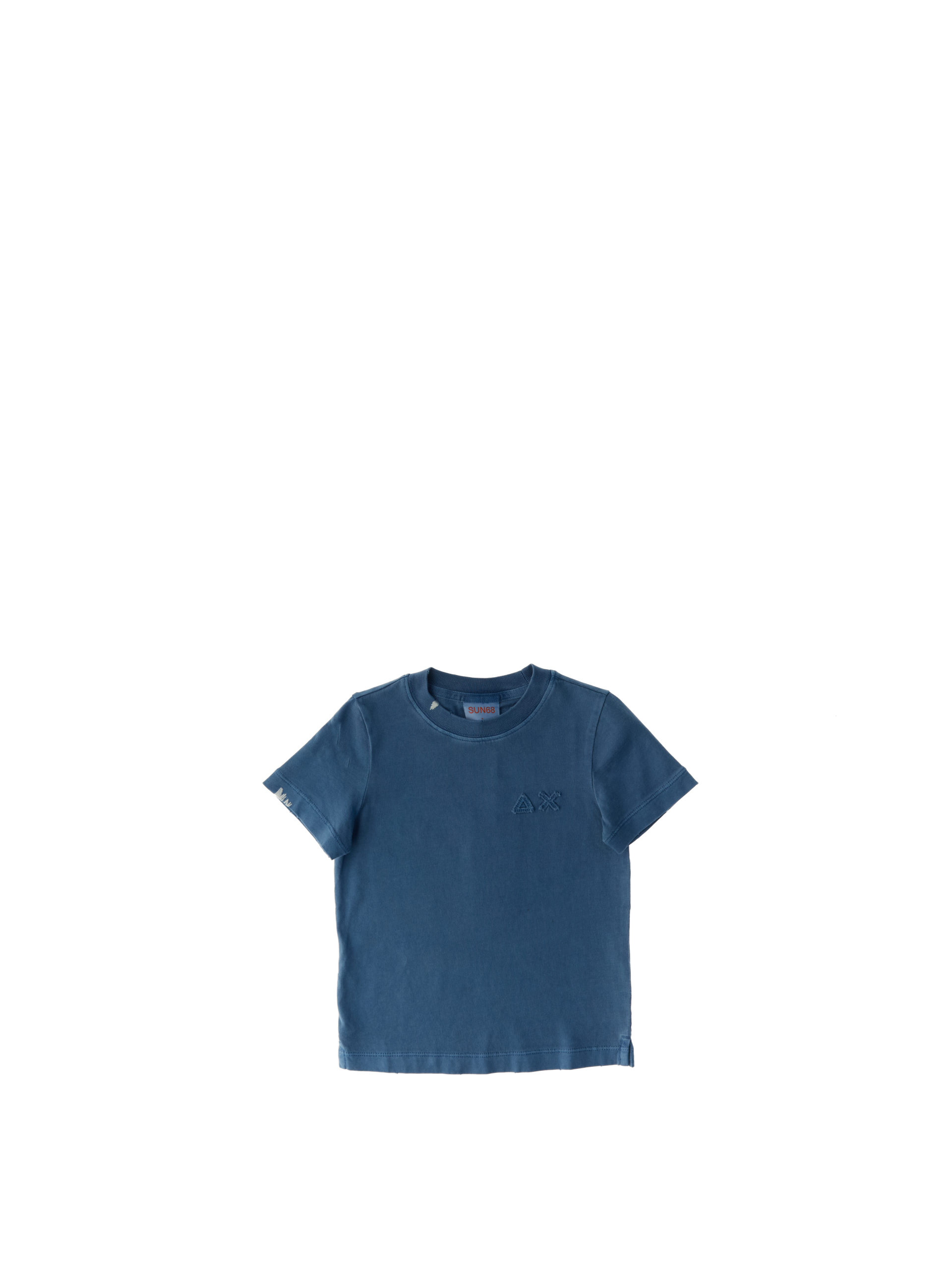 SUN68 T-shirt girocollo BLU