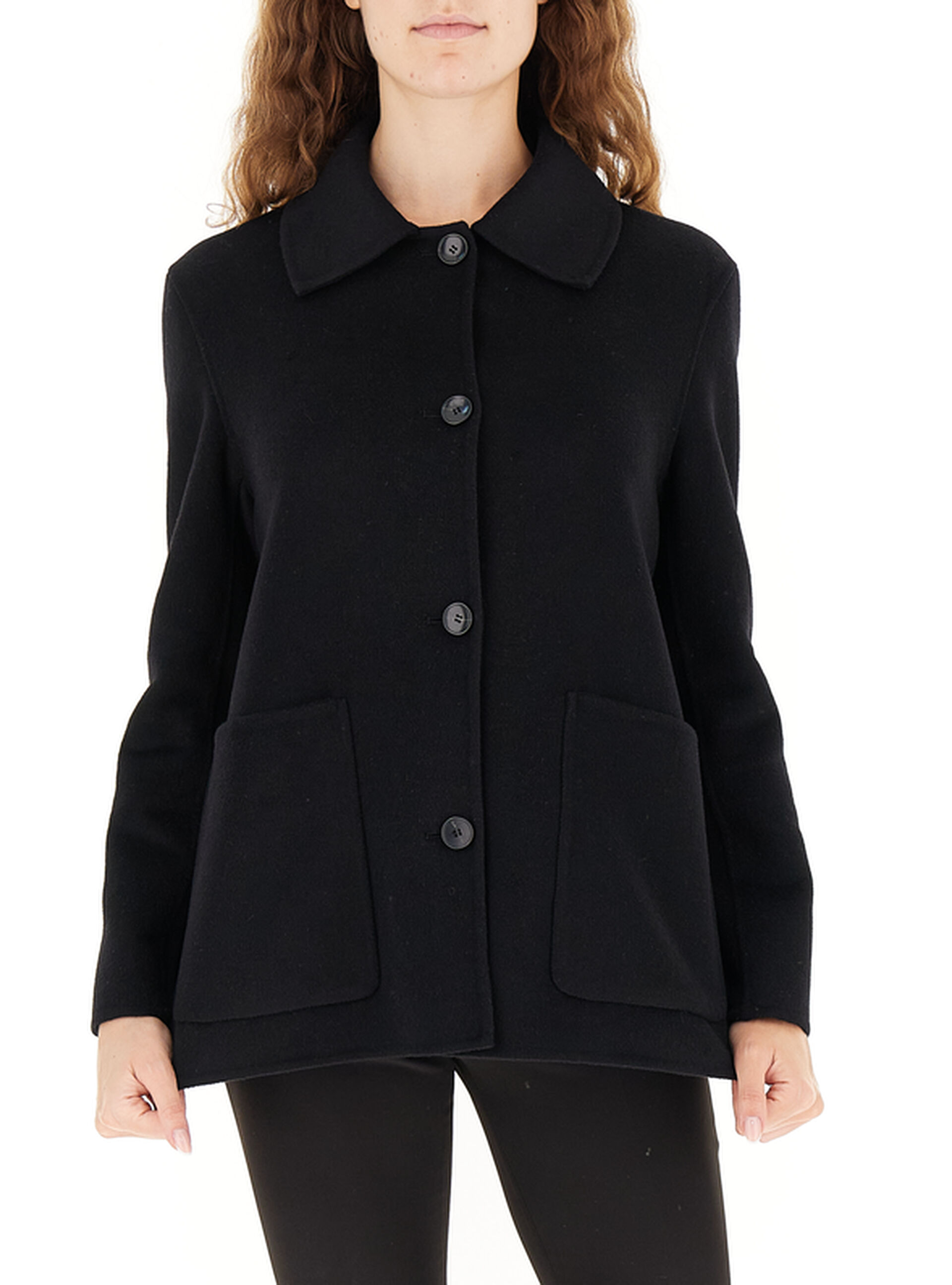 SEVENTY Giacca con colletto NERO