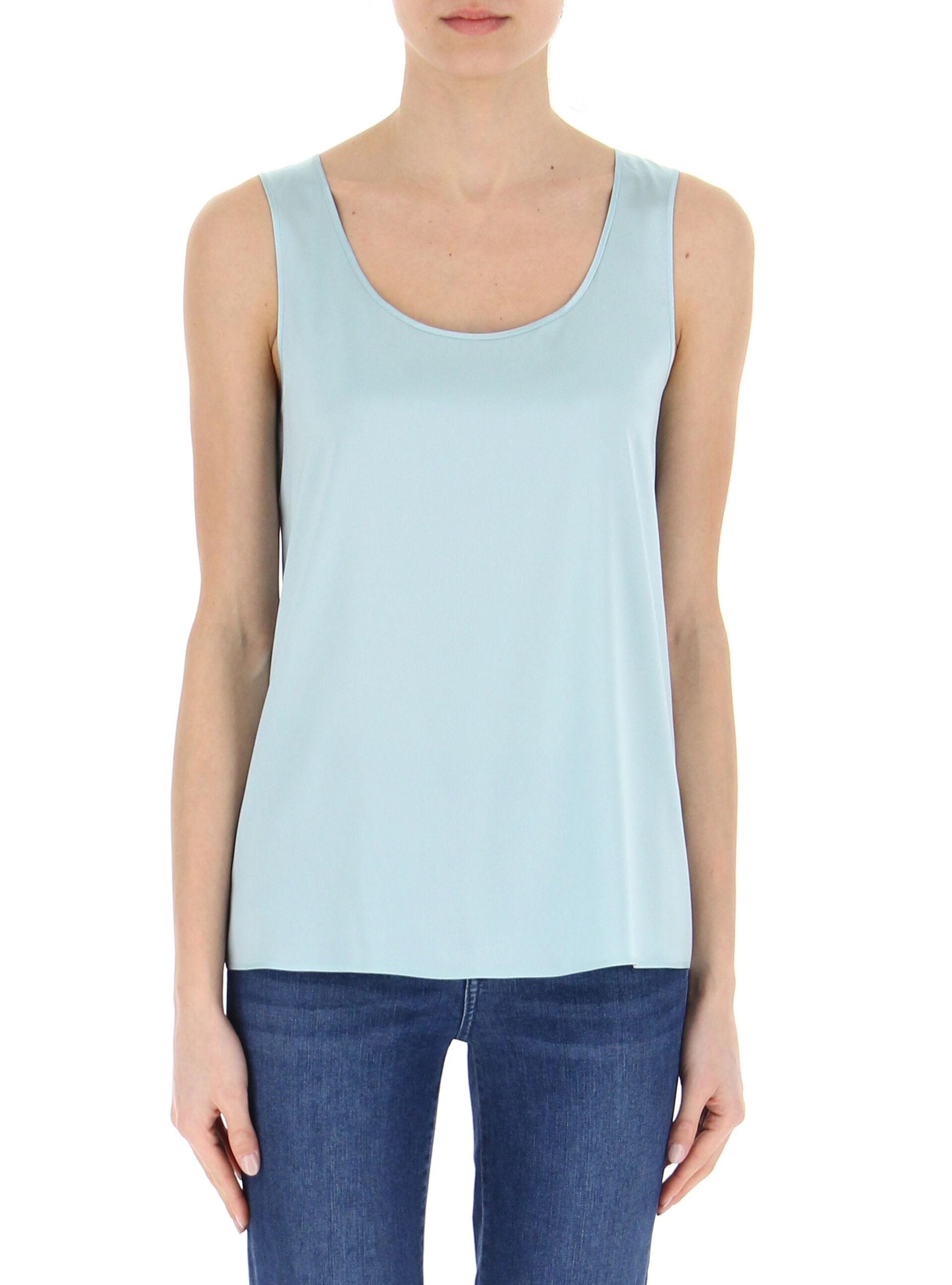 PENNYBLACK Blusa in seta AZZURRO