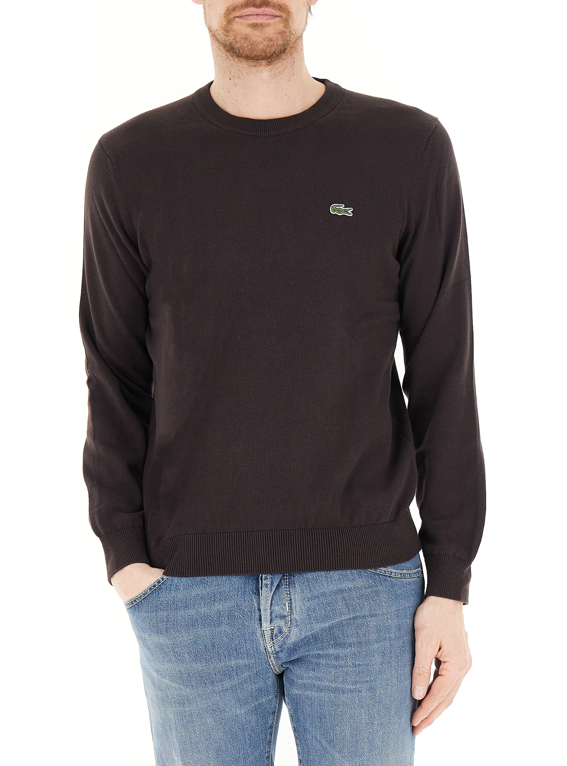 Maglione girocollo TESTA DI MORO