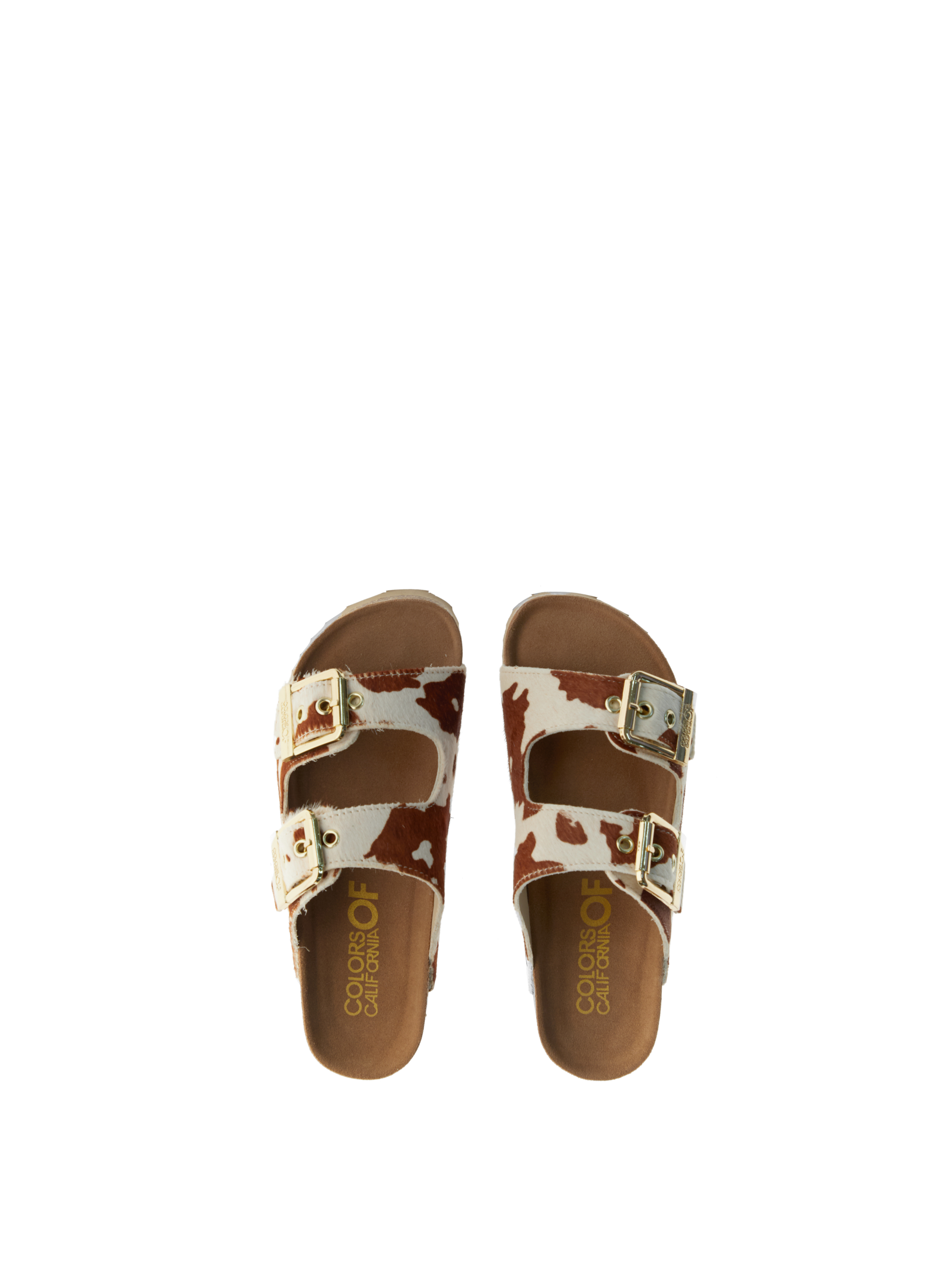 Ciabatte in pelle MARRONE 36