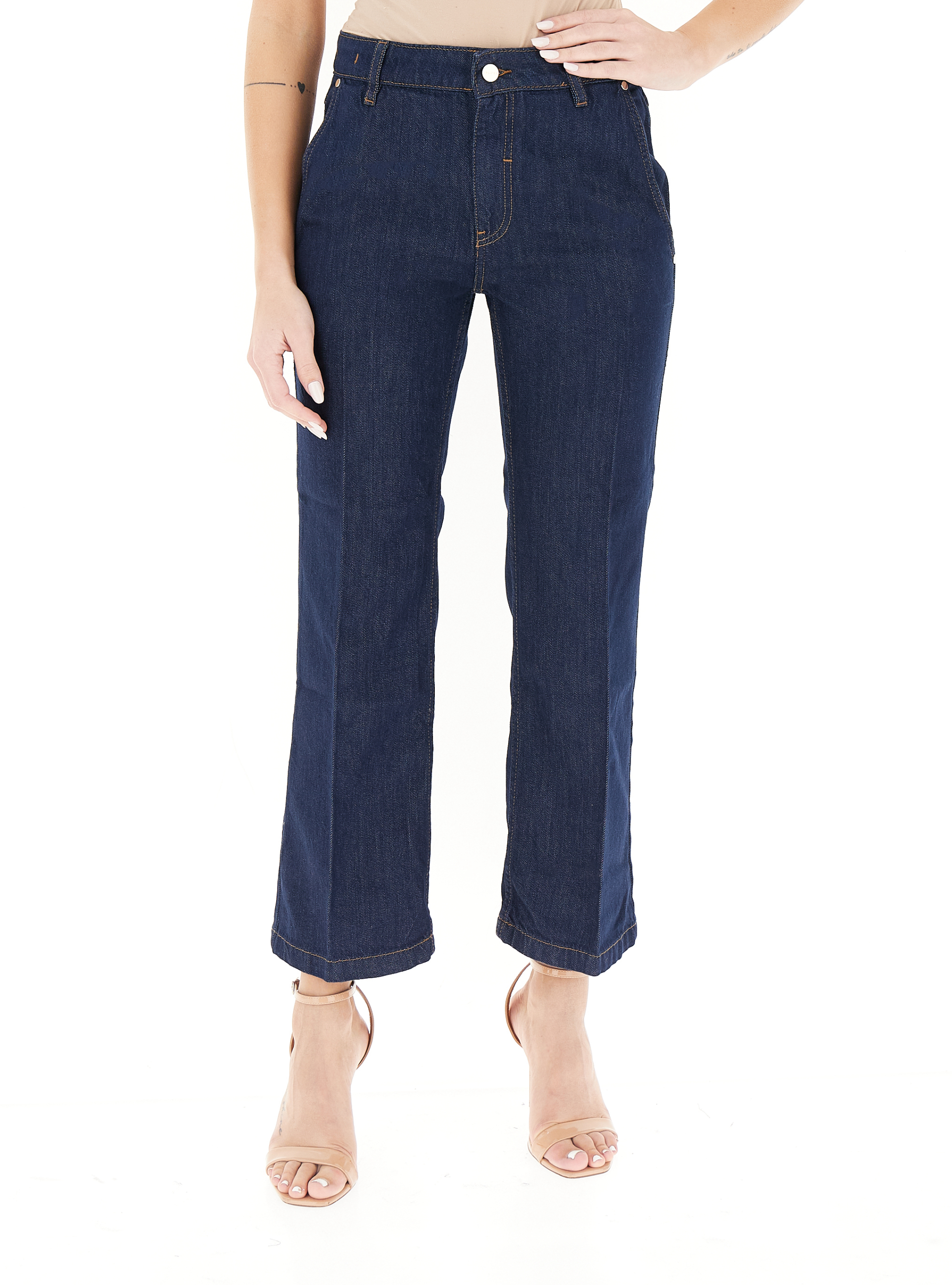 I BLUES Jeans flare BLU SCURO 42