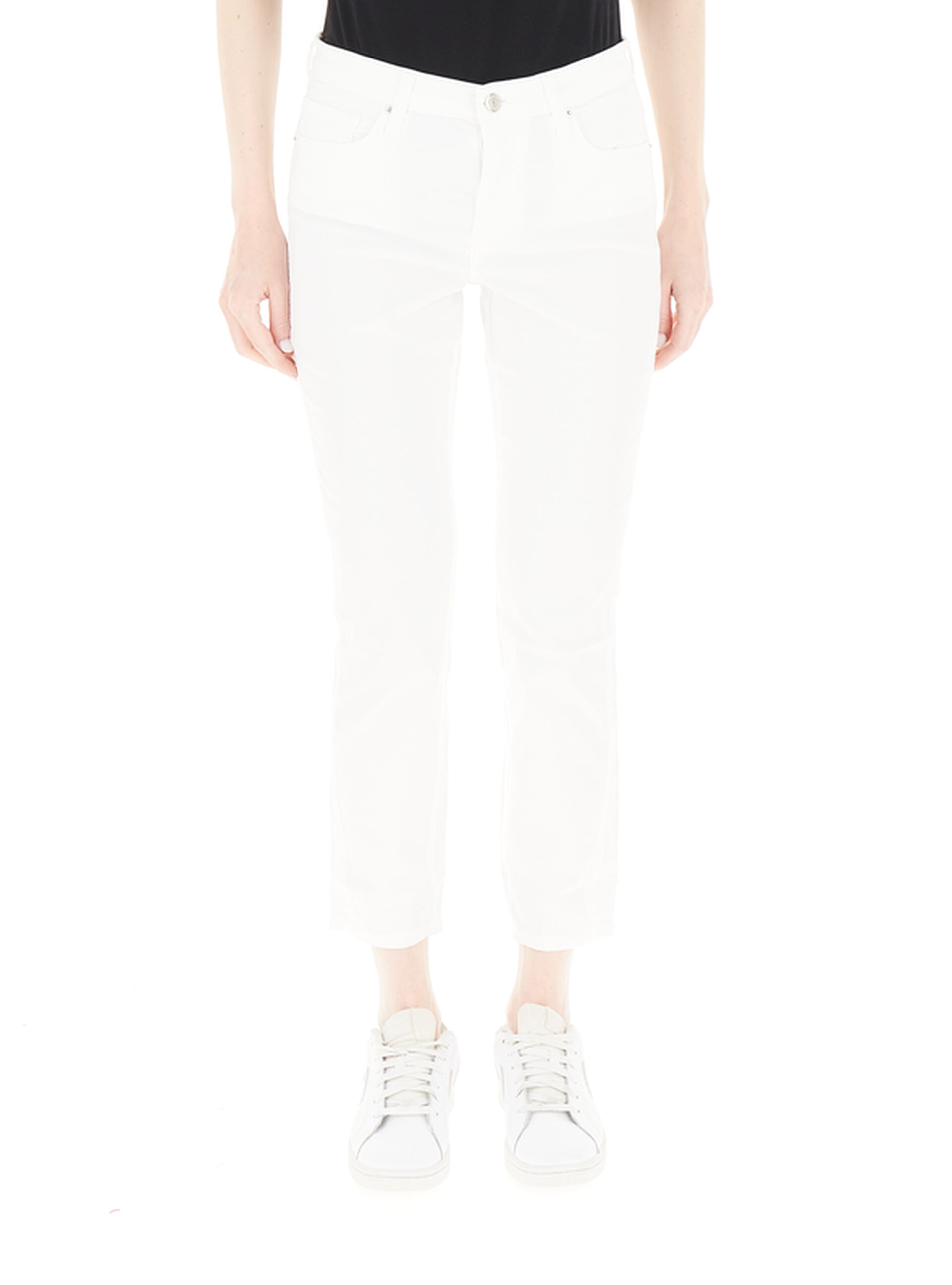 Pantalone in cotone PANNA