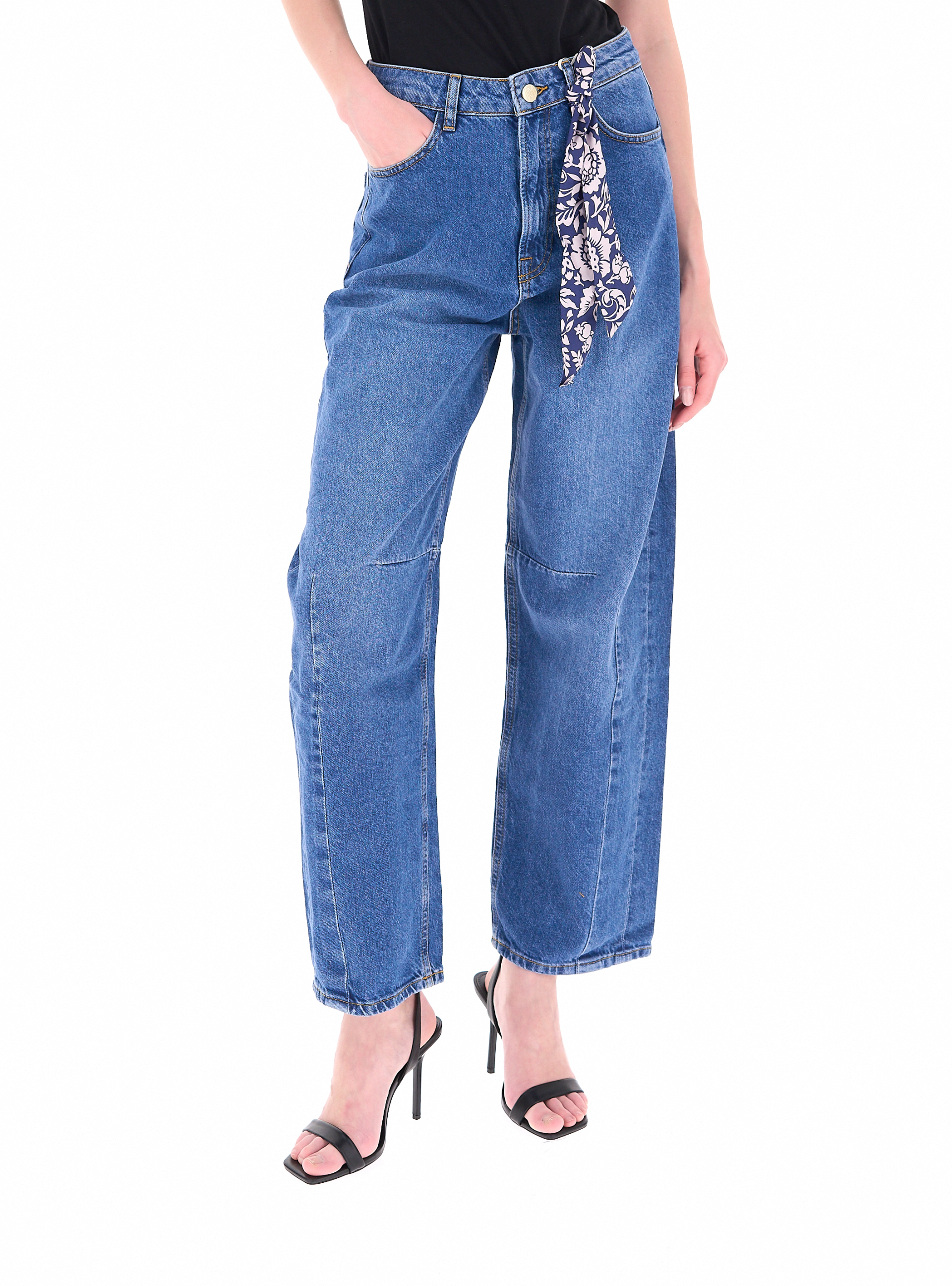 EMME MARELLA Jeans wide leg BLU 44
