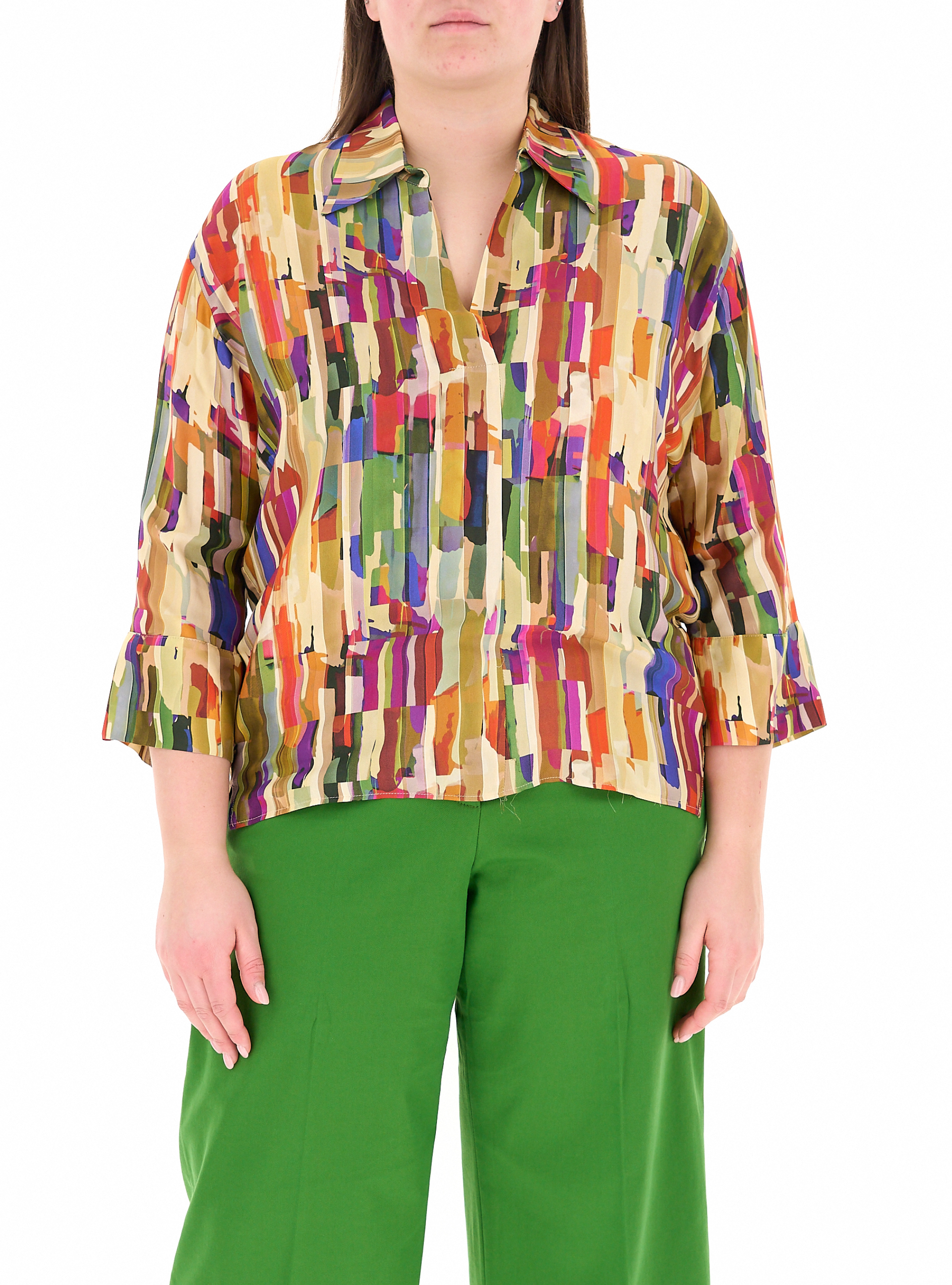 Blusa in viscosa MULTICOLOR M