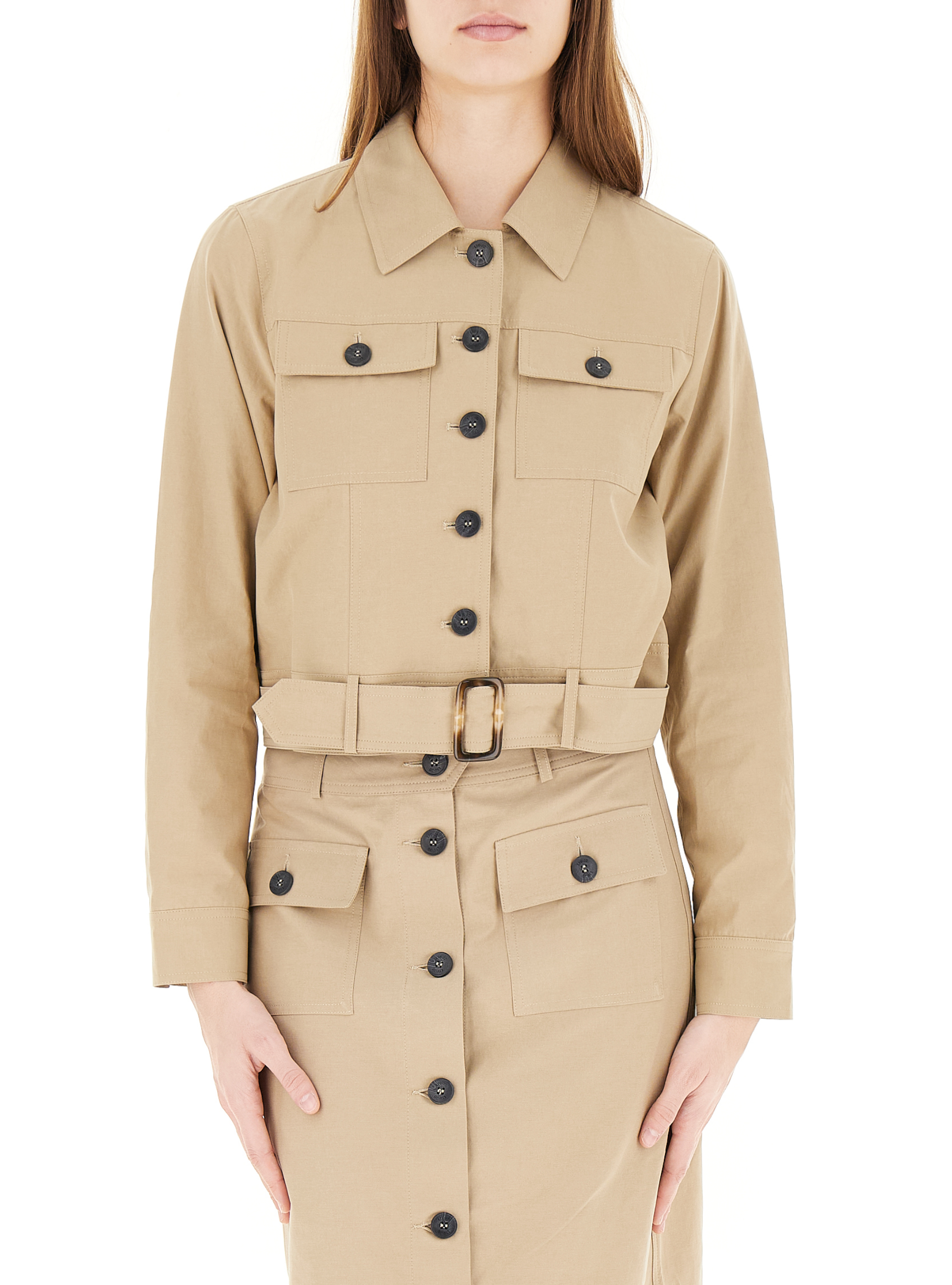 Giacca con bottoni LIU JEANS BEIGE 42