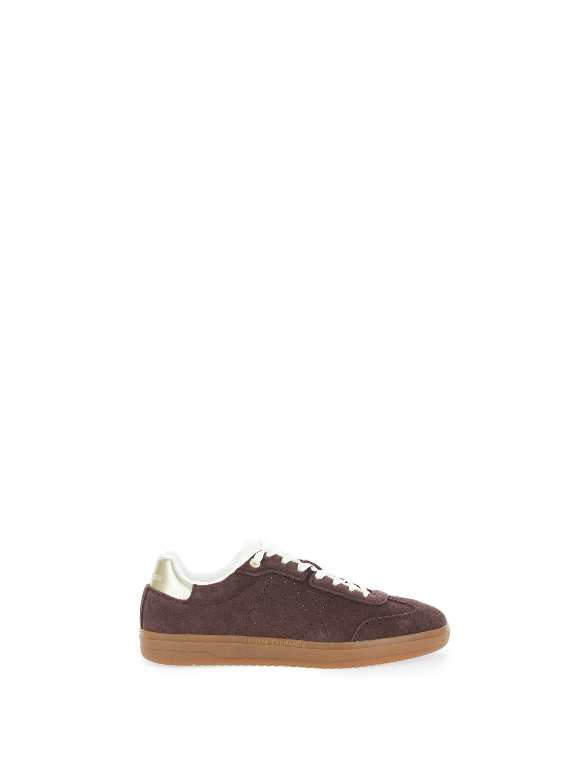 Sneakers in pelle MARRONE 39