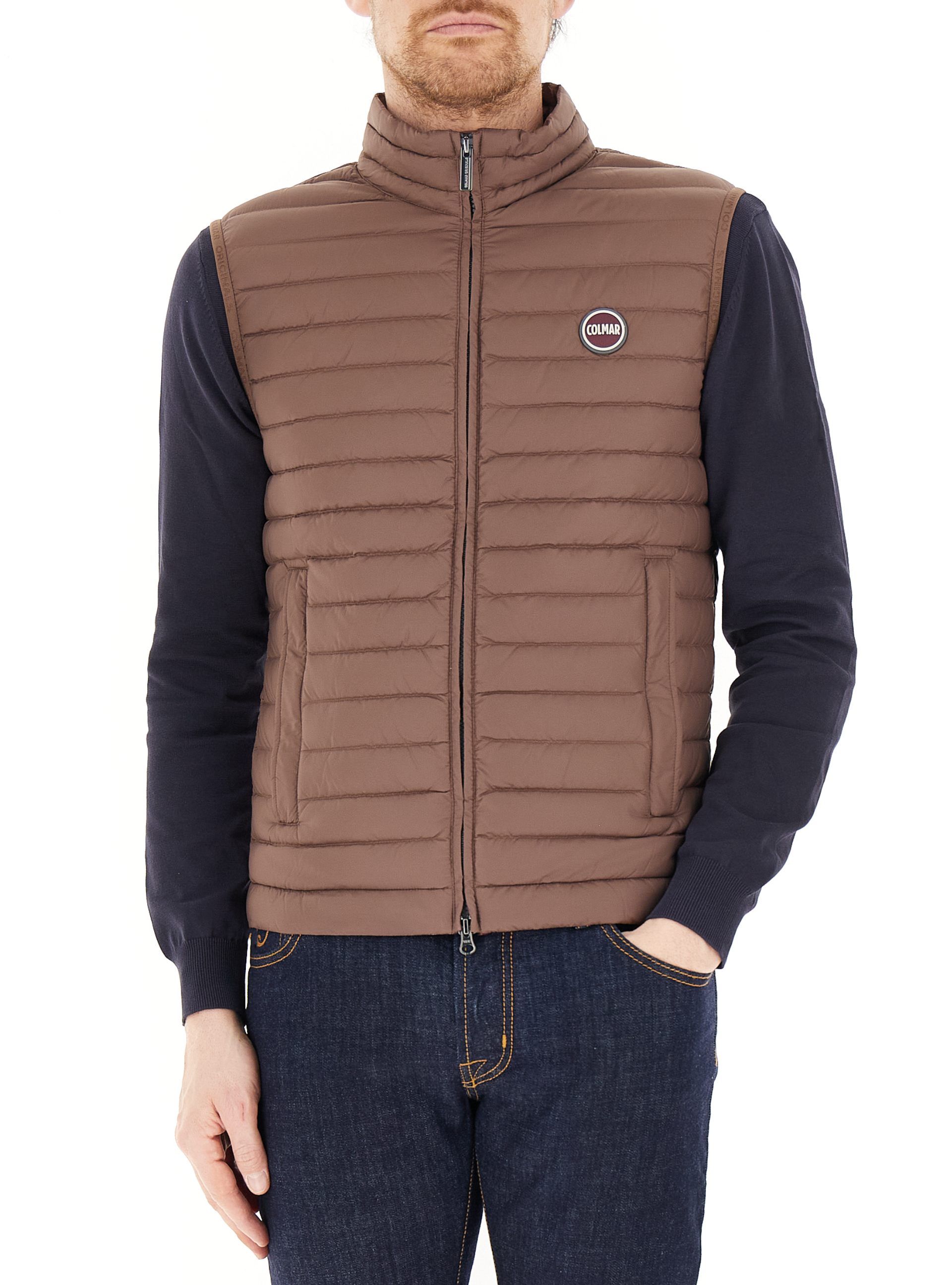 Piumino smanicato ORIGINALS FANGO 54