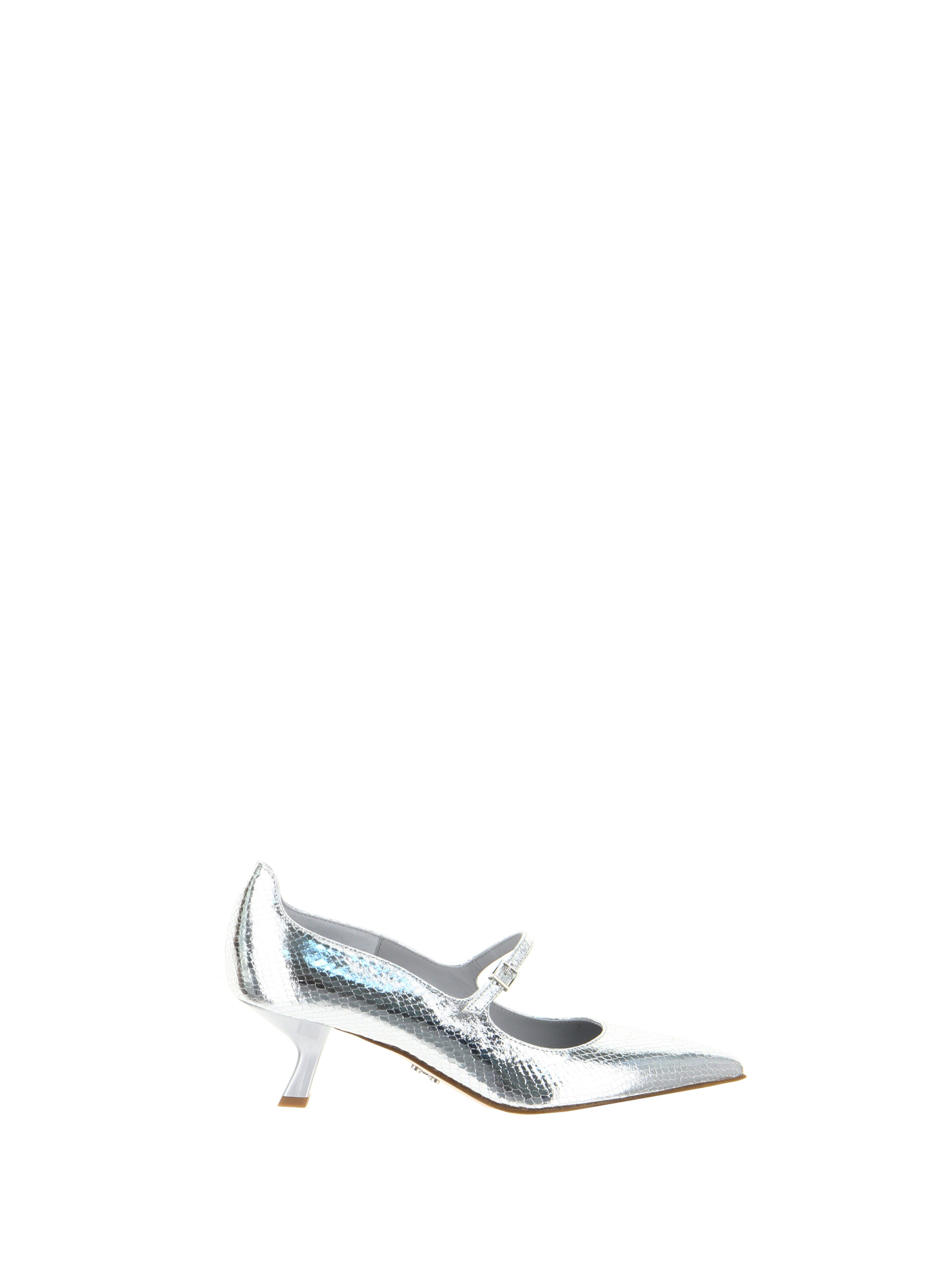 Decolletè in pelle GRIGIO 36