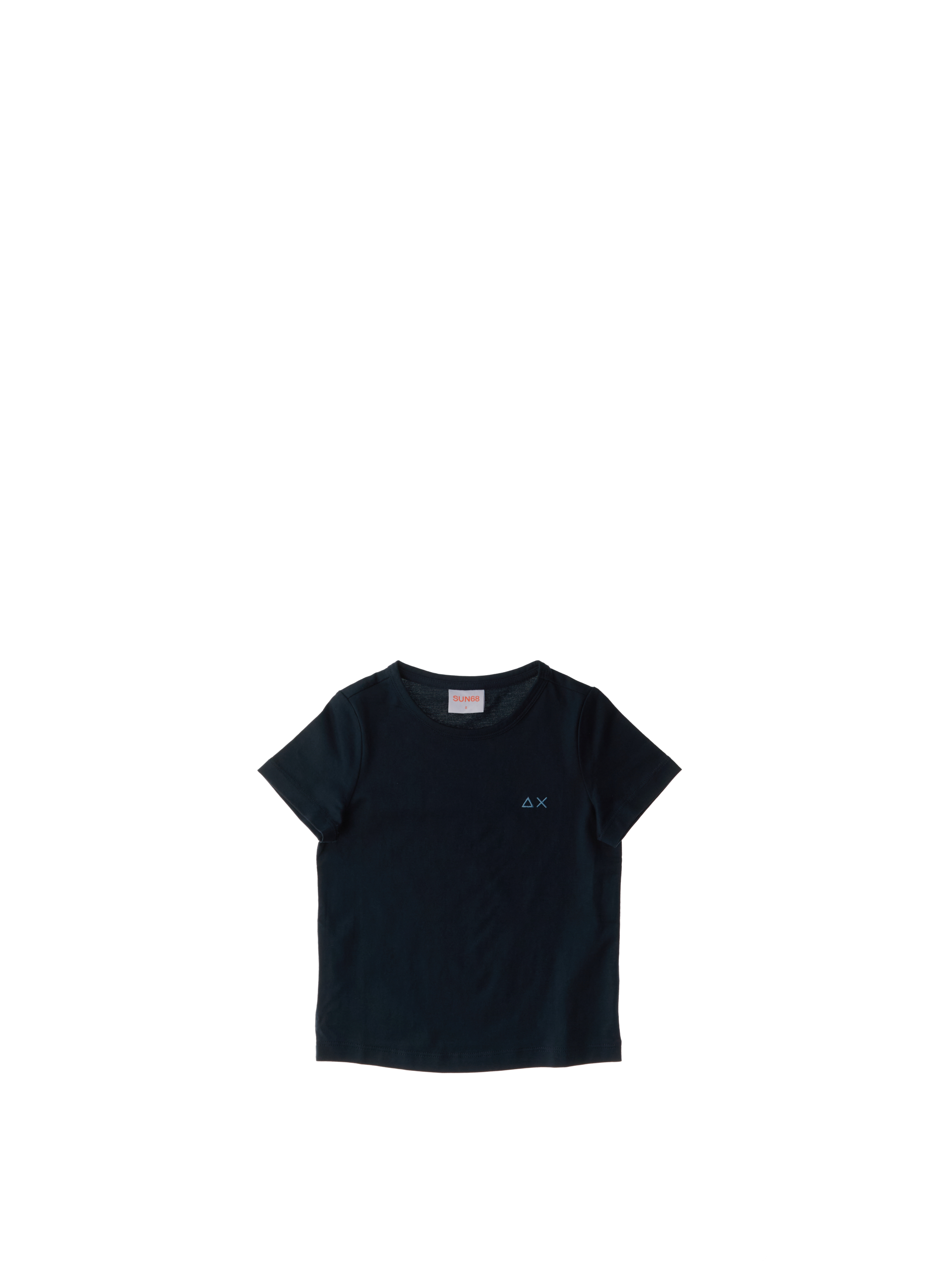 SUN68 T-shirt girocollo NERO