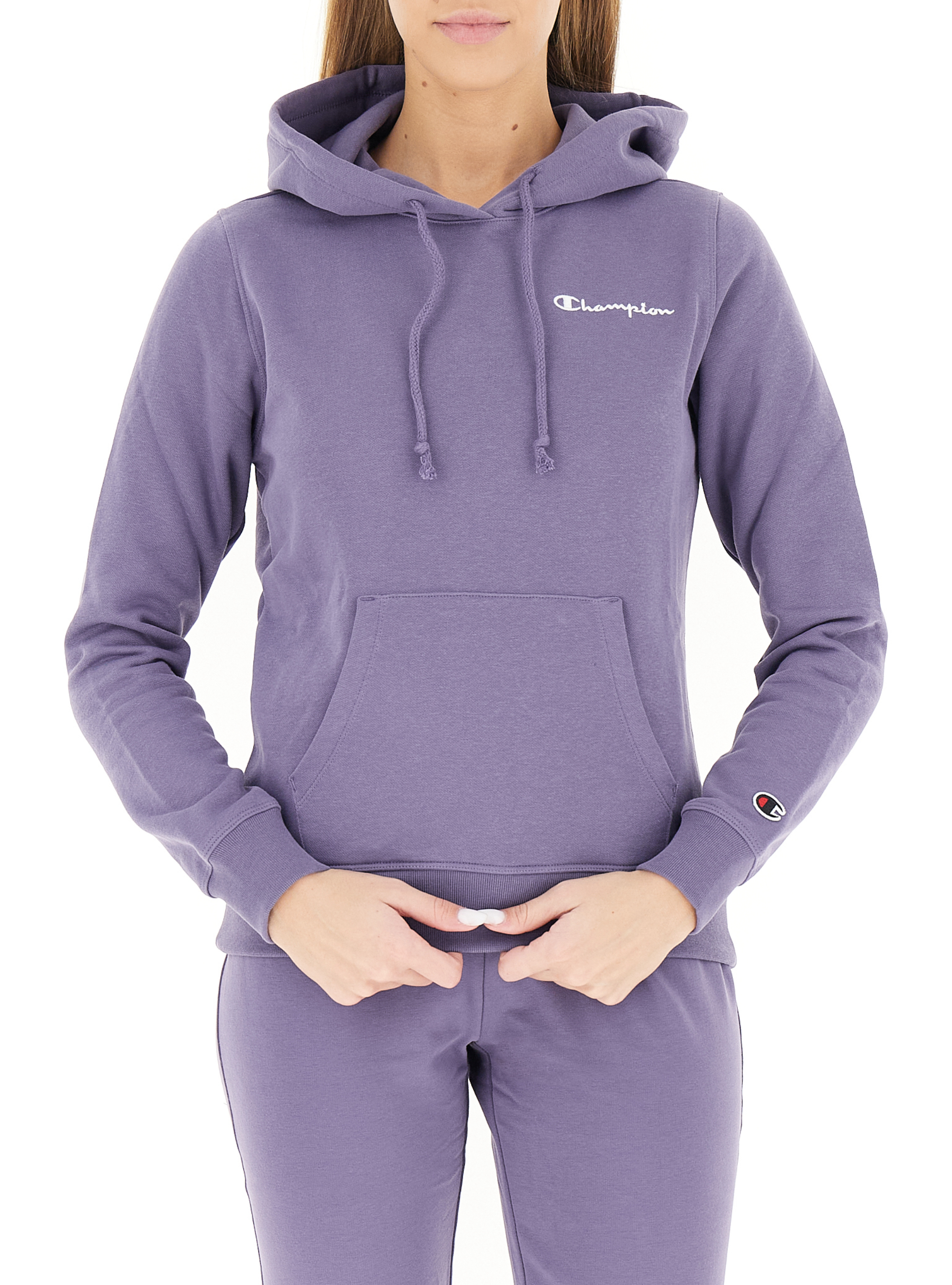 Felpa con cappuccio LAVANDA L