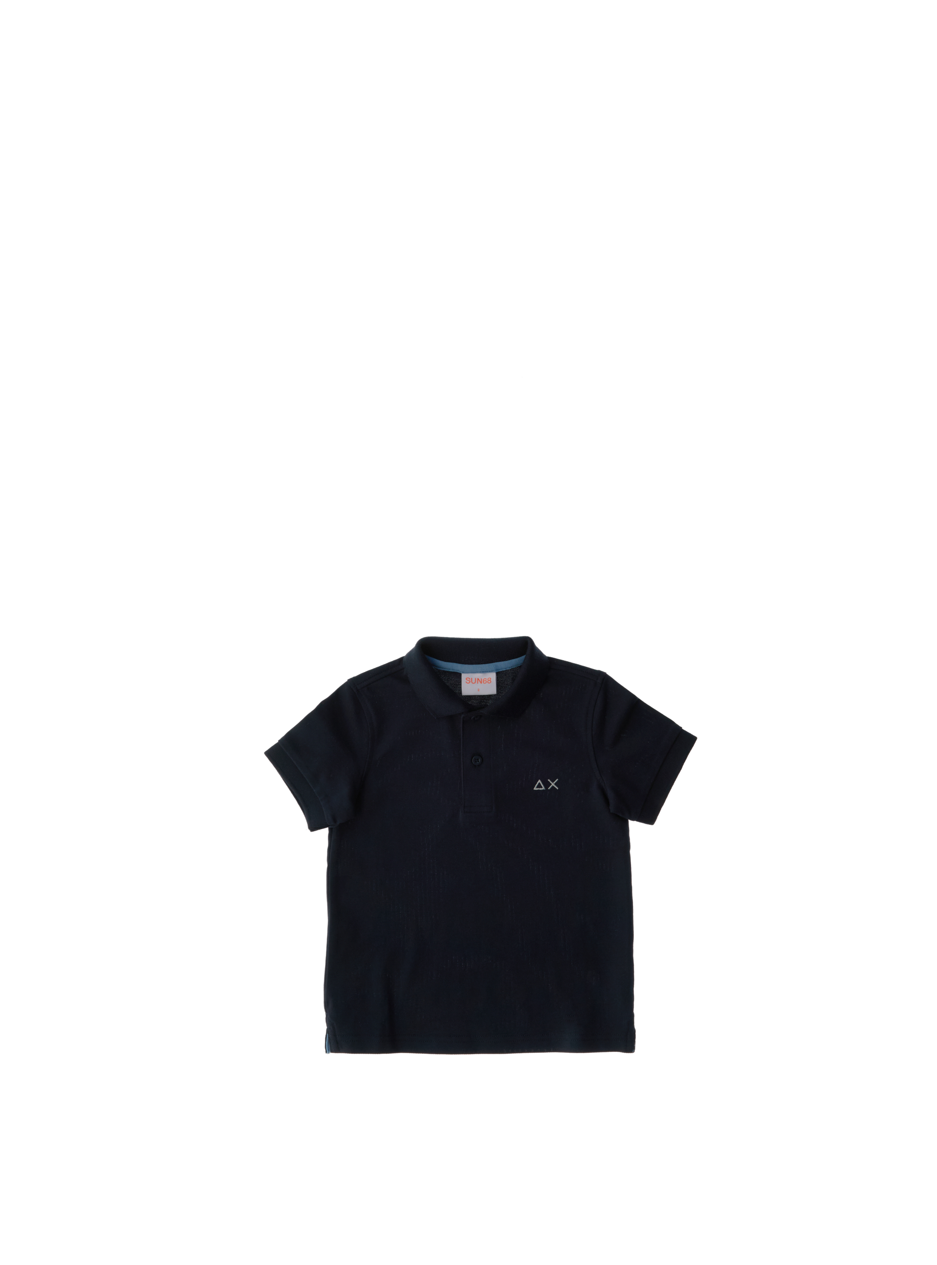 SUN68 Polo maniche corte NERO