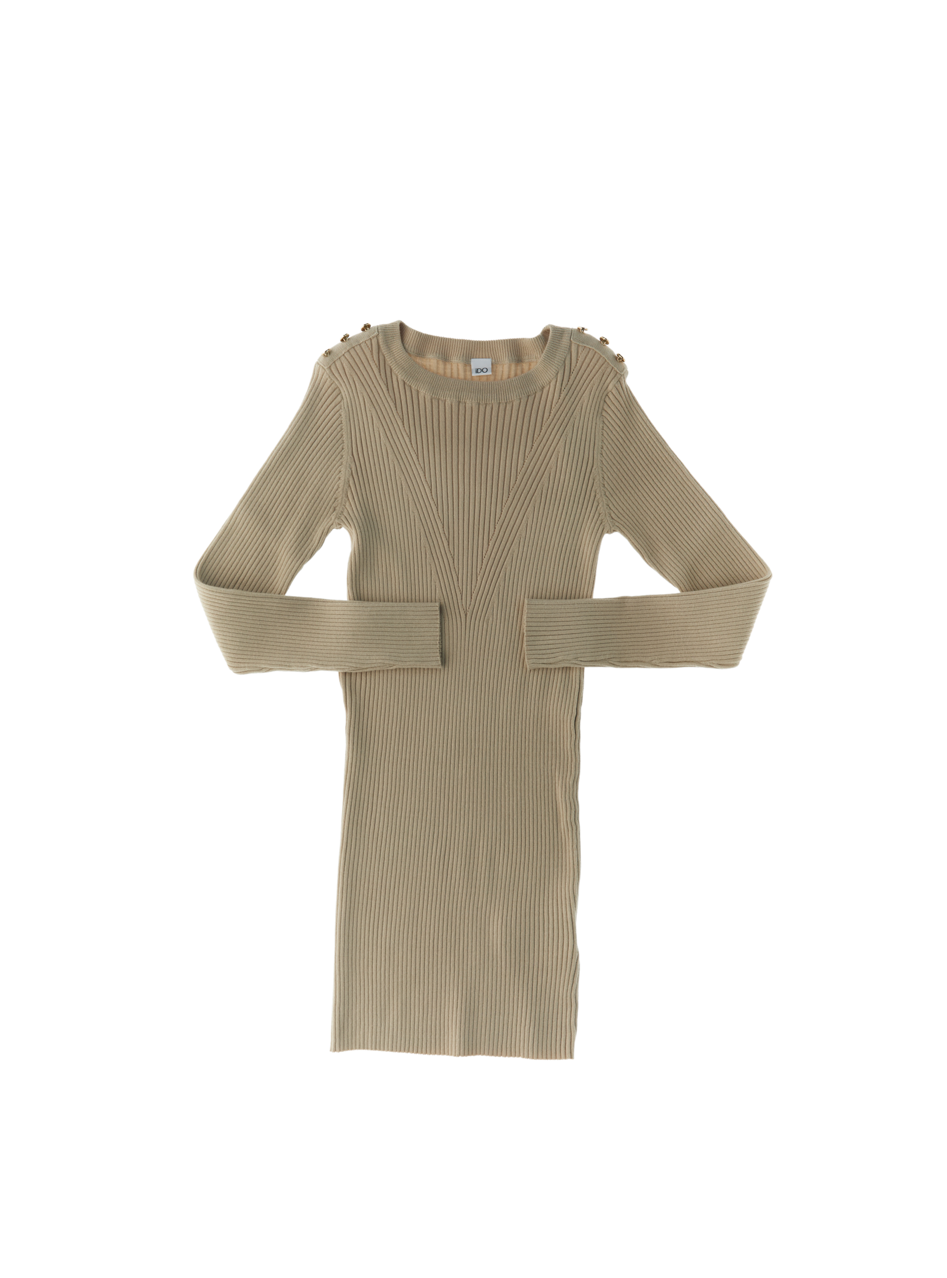IDO Abito in maglia BEIGE