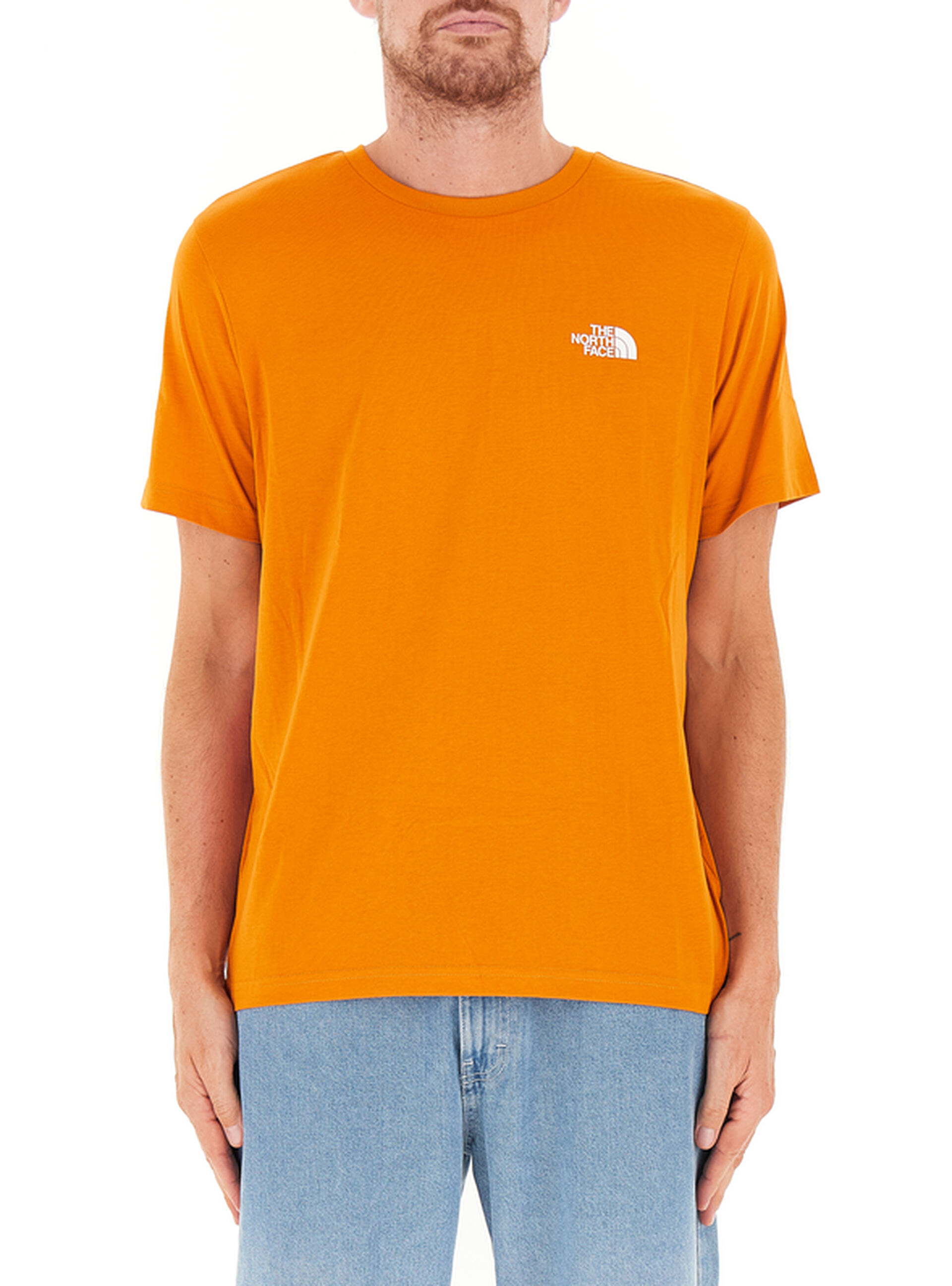 T-shirt girocollo ARANCIONE