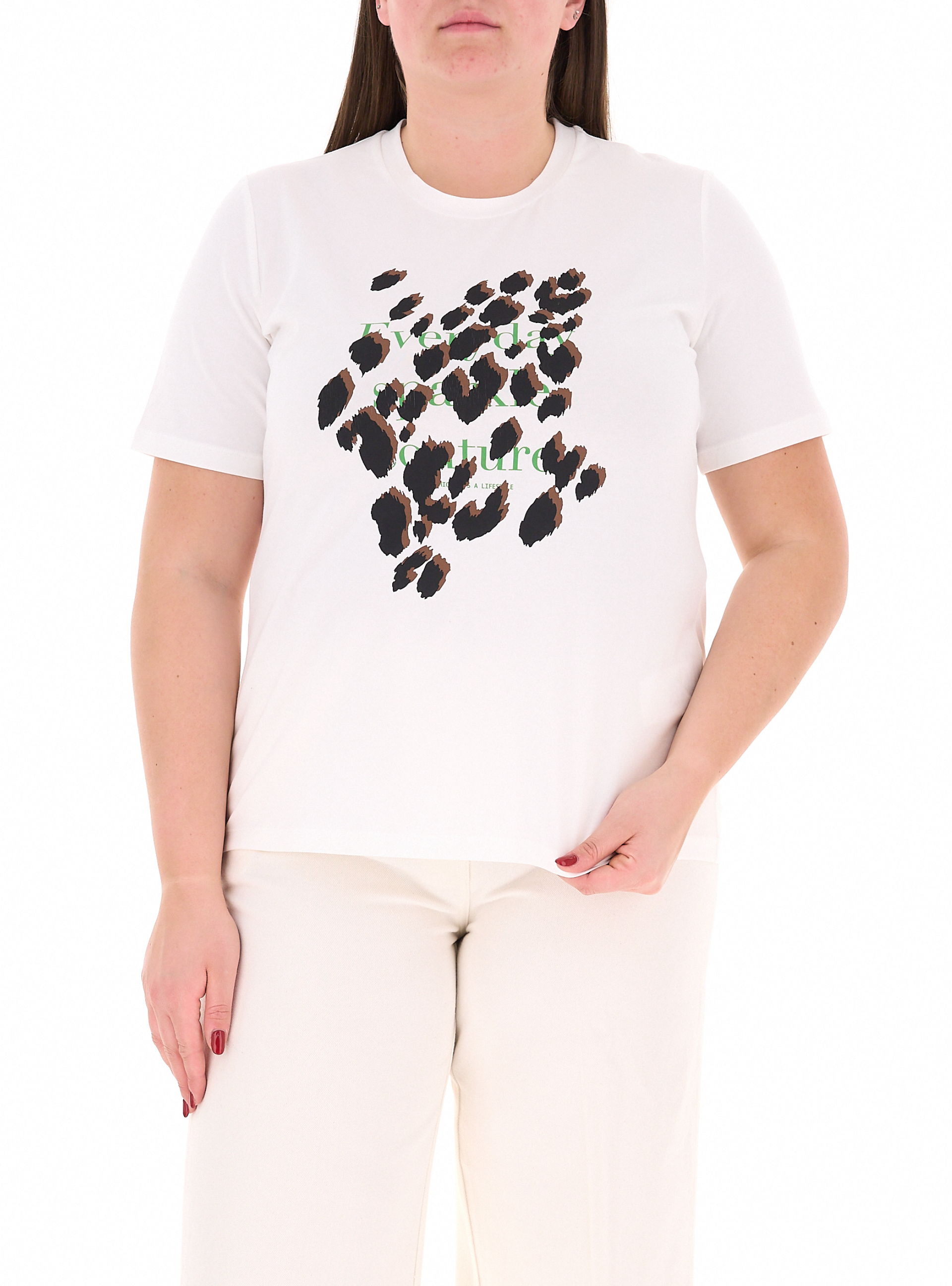 T-shirt girocollo PANNA XS