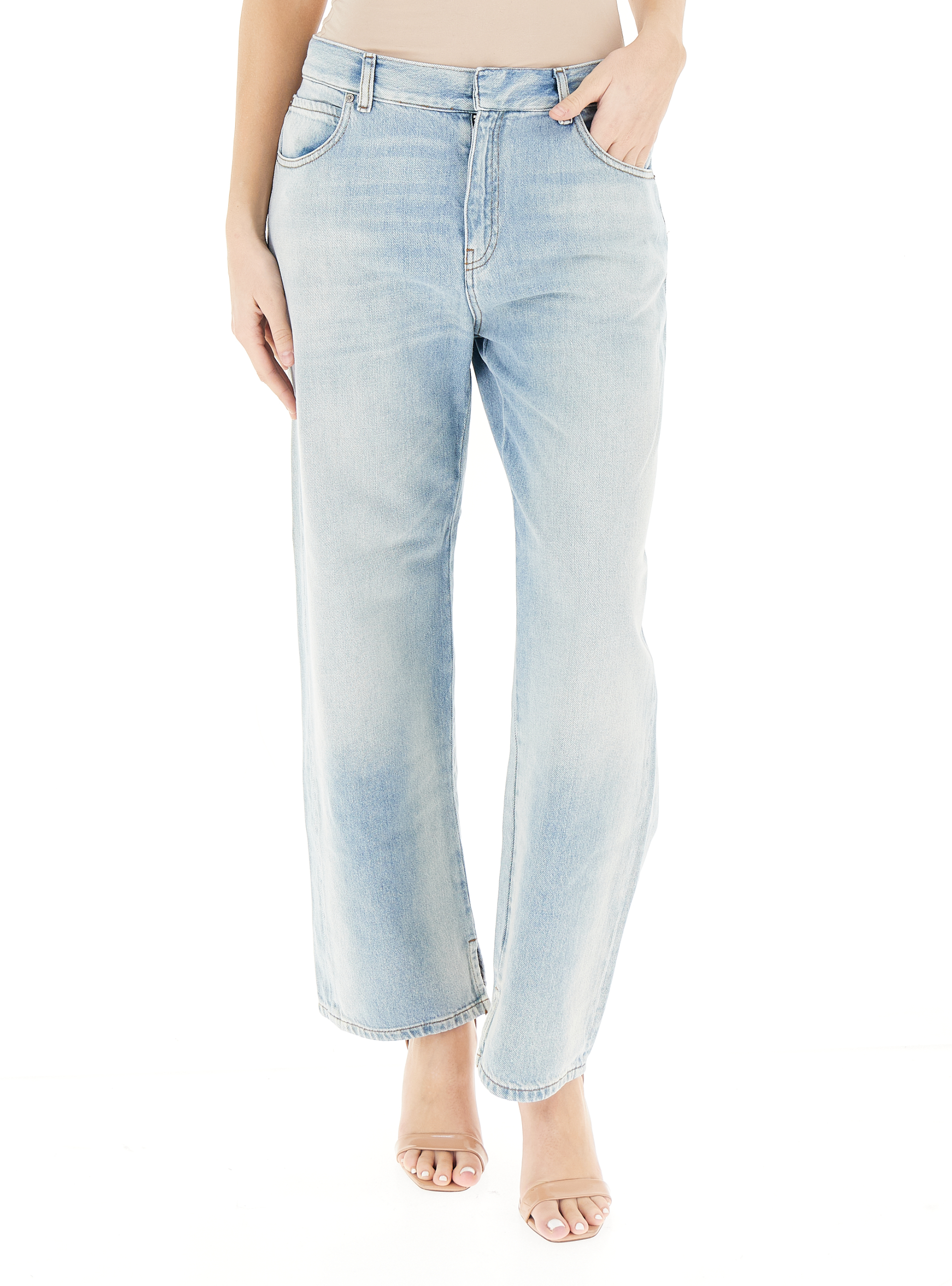 Pinko Jeans straight AZZURRO