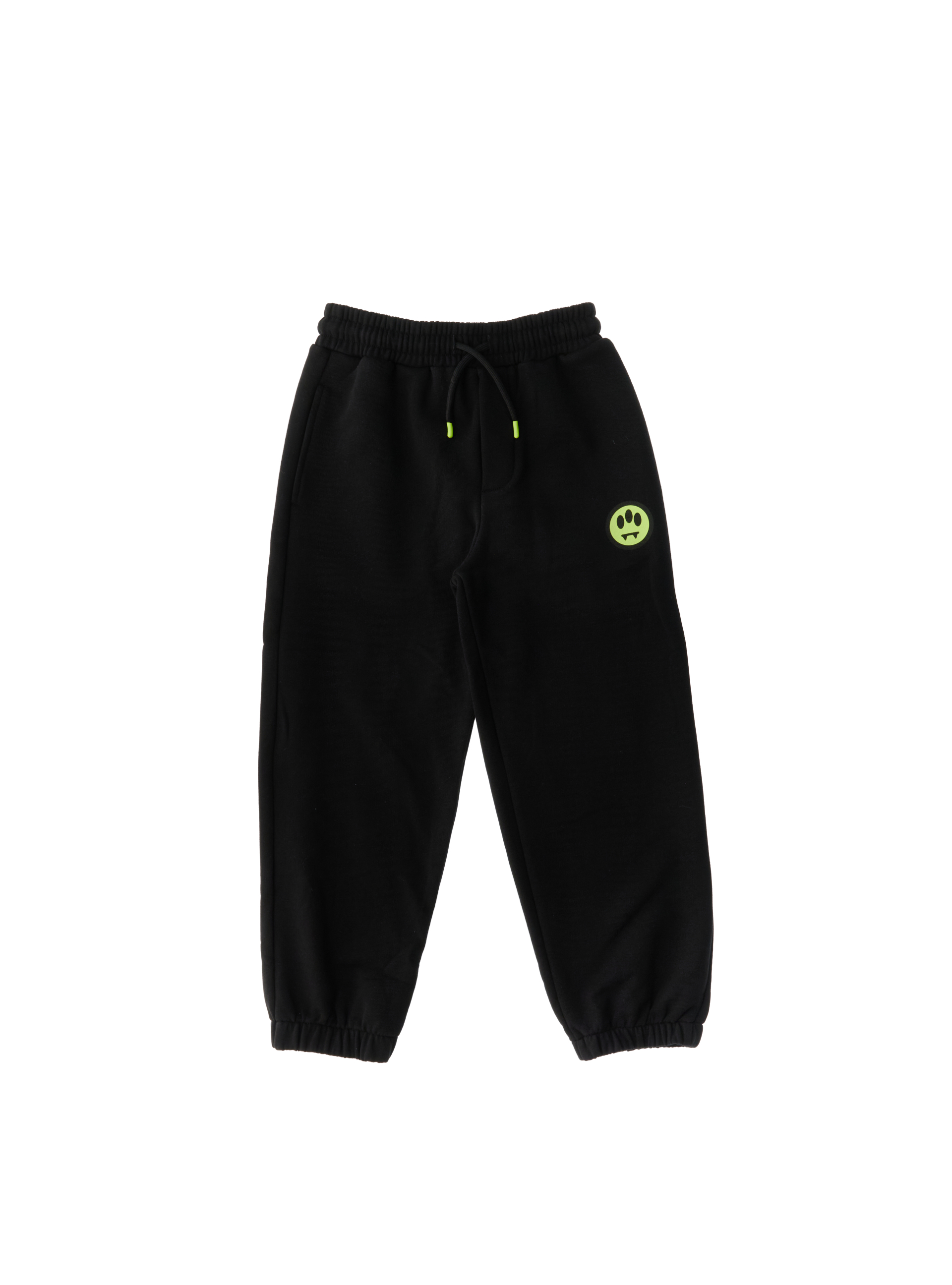 BARROW Pantalone in felpa NERO