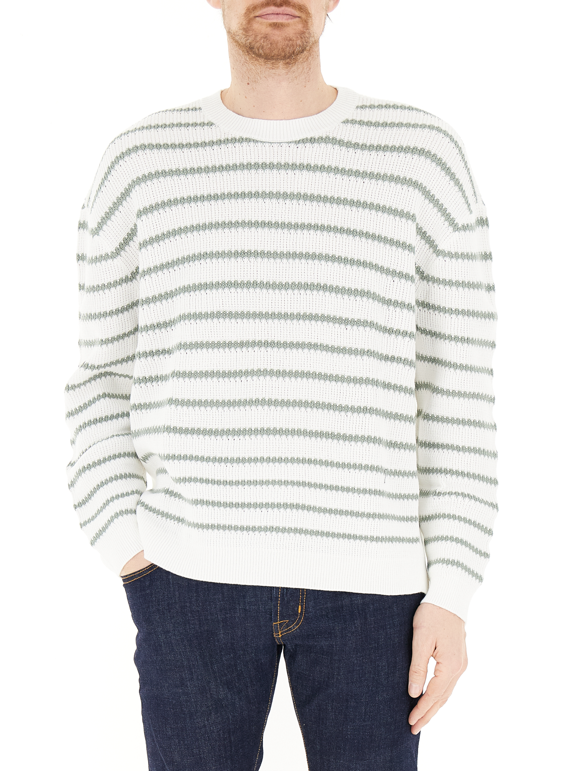 Maglione girocollo PANNA S
