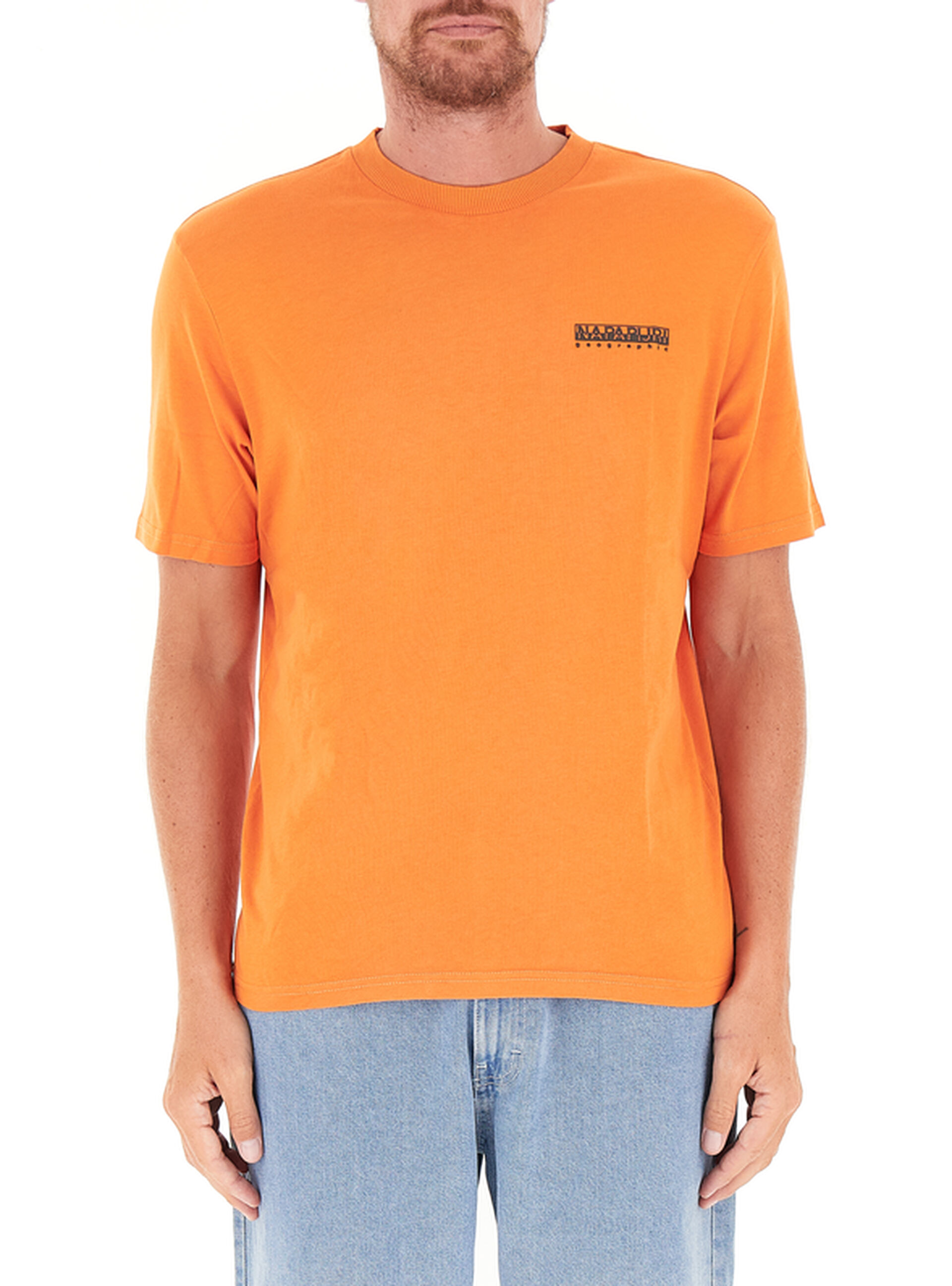 T-shirt girocollo ARANCIONE