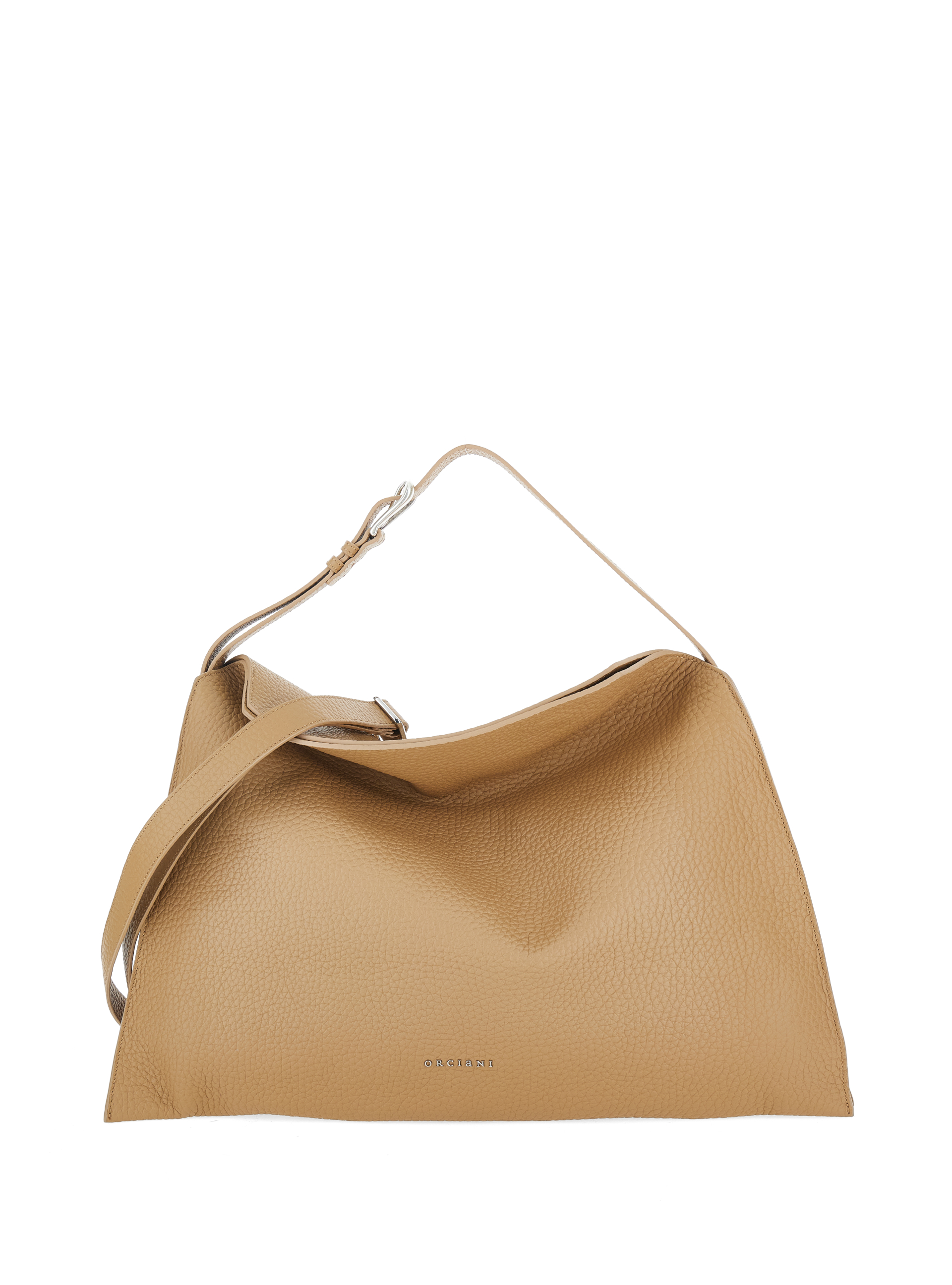ORCIANI Borsa in pelle CAMMELLO