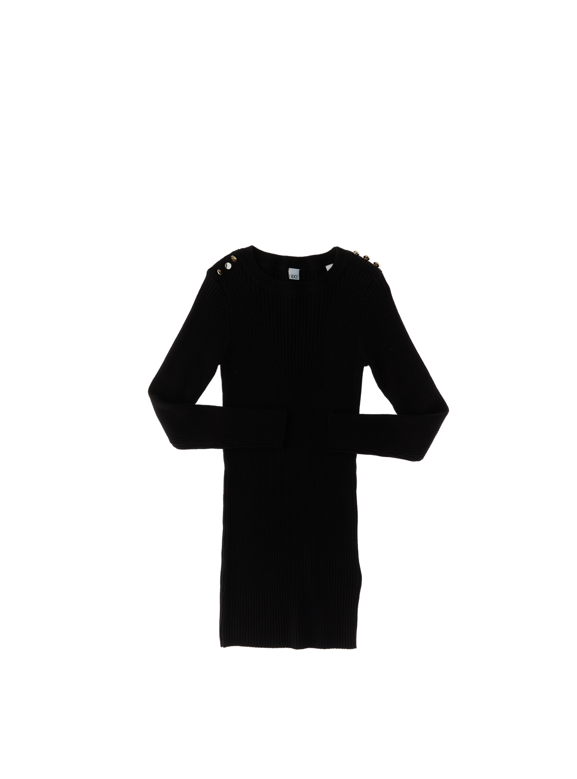 IDO Abito in maglia NERO M