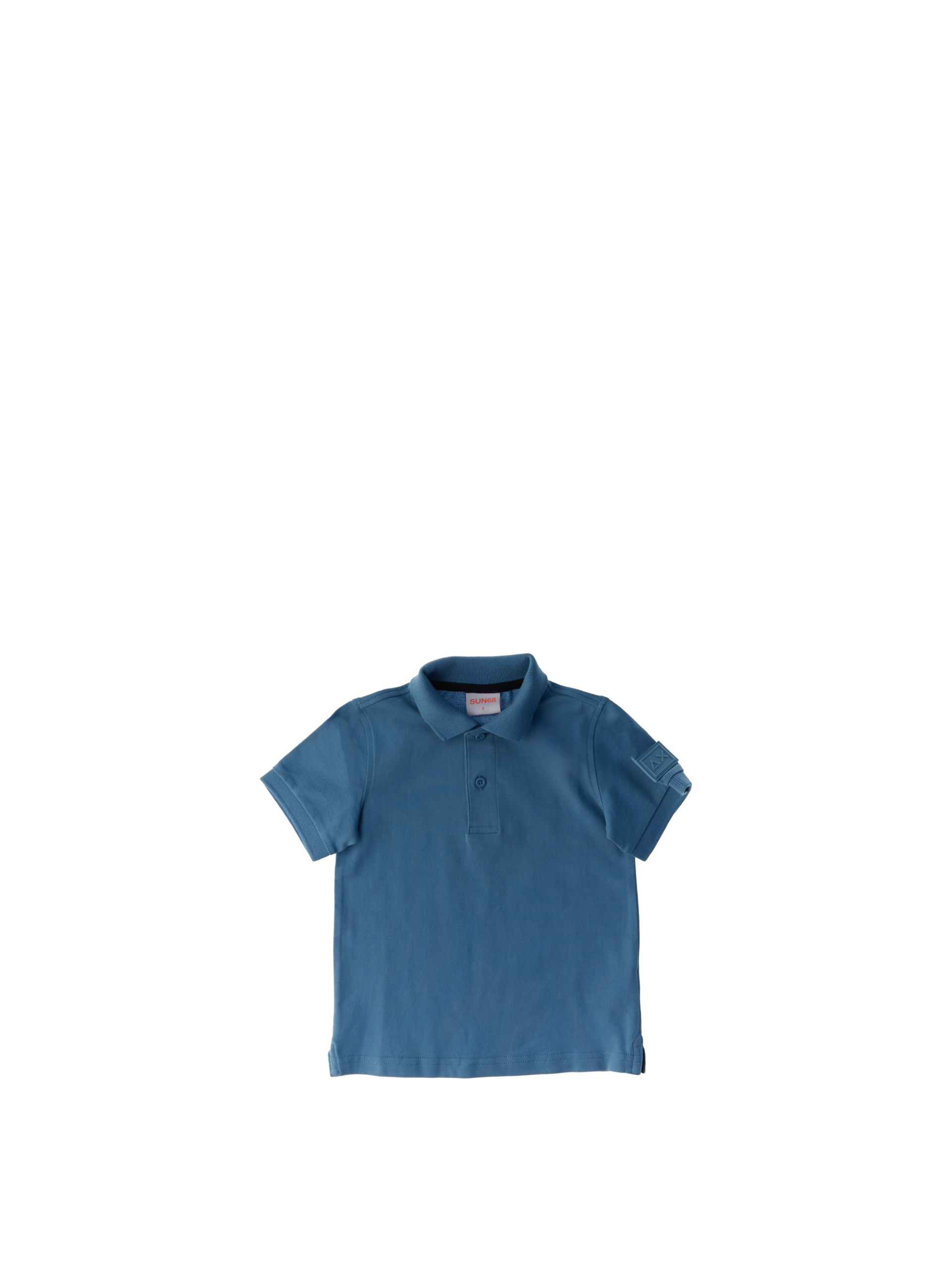 SUN68 Polo in cotone BLU