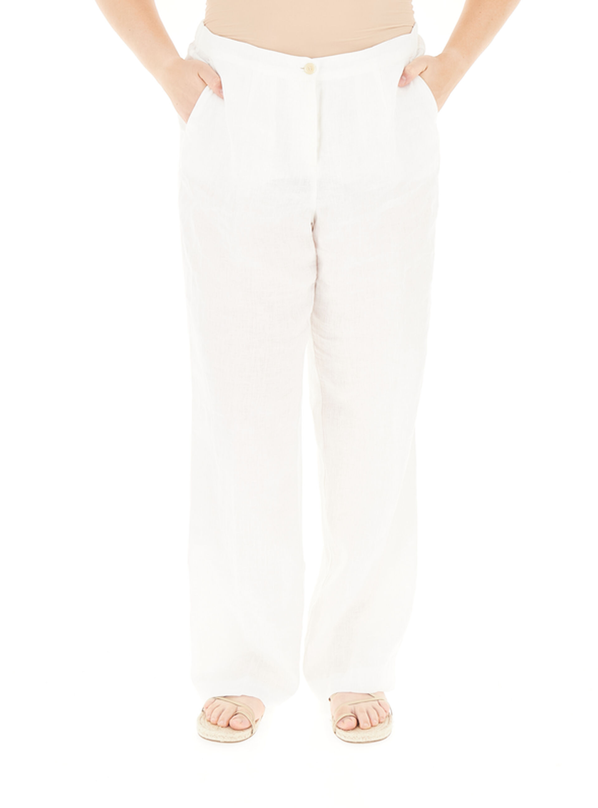 Pantalone wide leg COLLECTION BIANCO