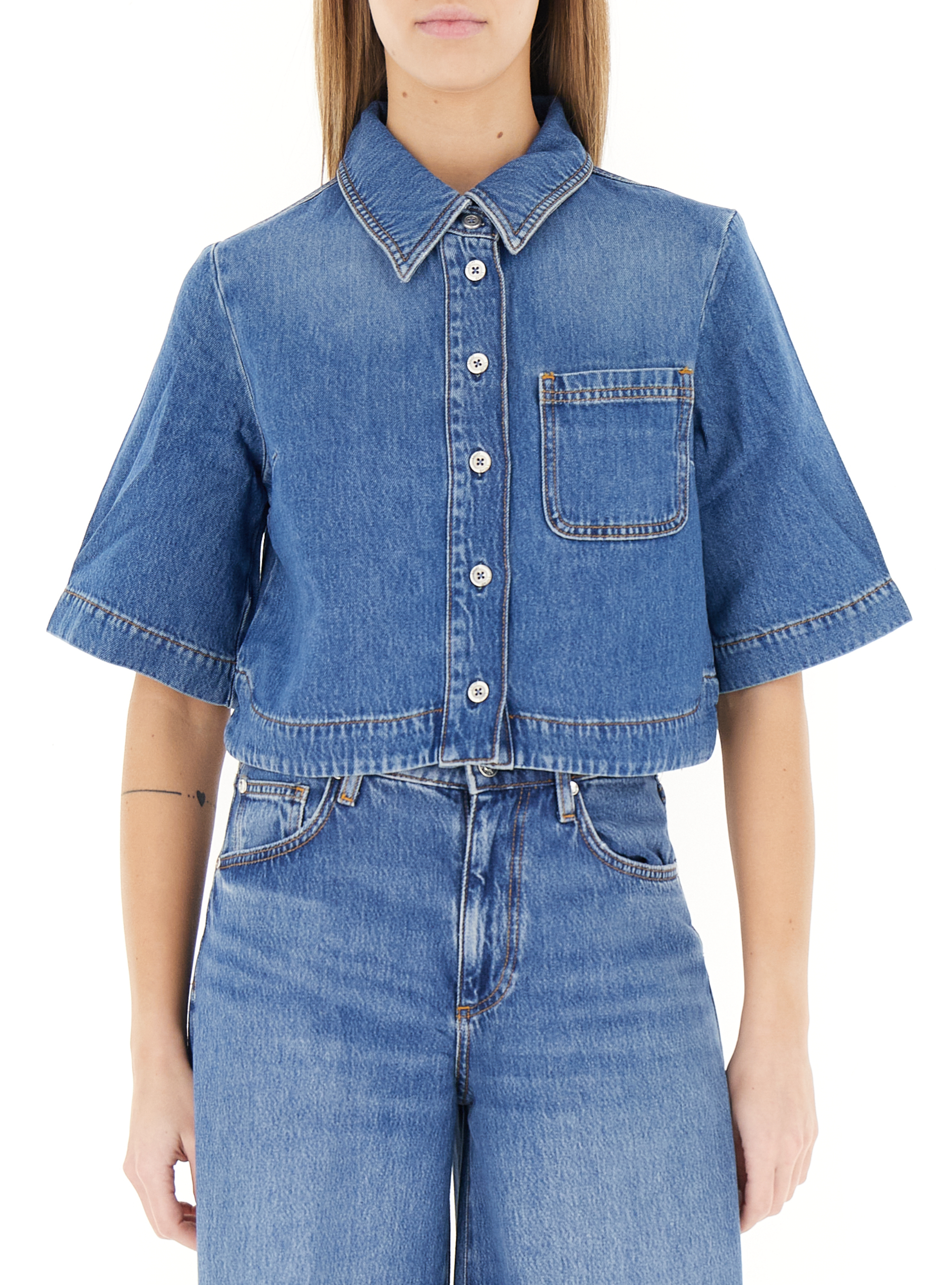 LIU JO Camicia in jeans BLU
